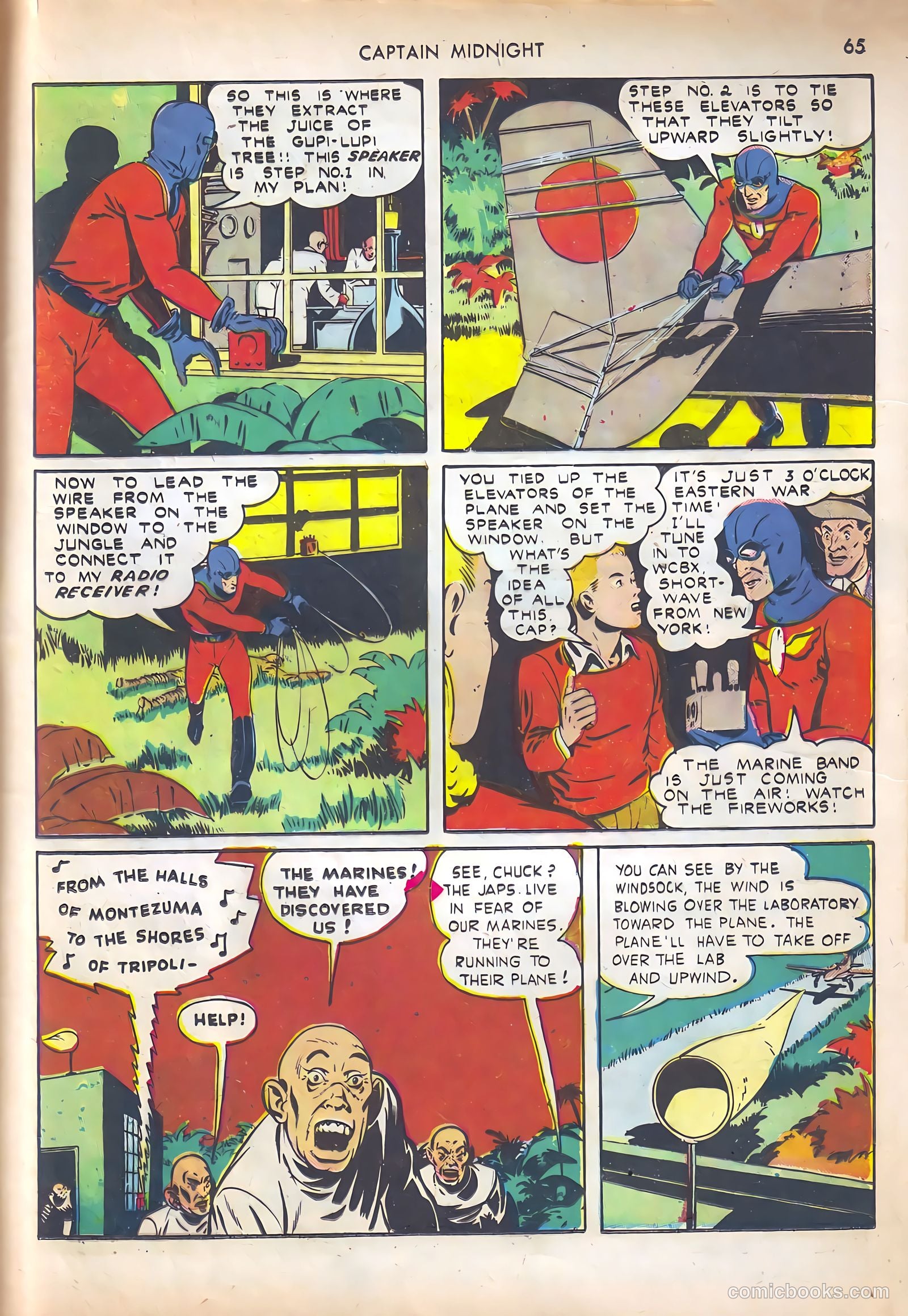 Captain Midnight #10 — page 65 of 68