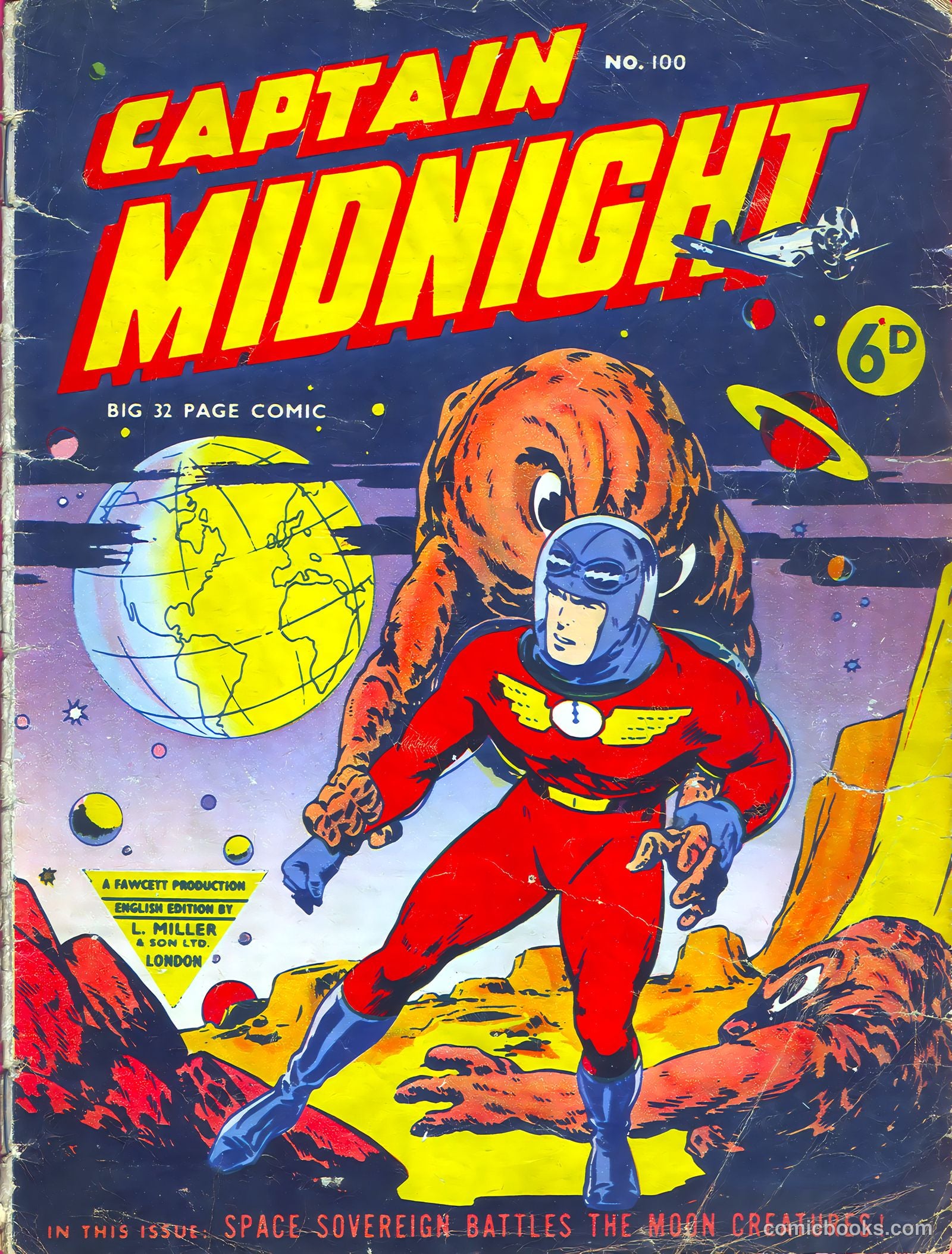 Captain Midnight #100 — page 1 of 32