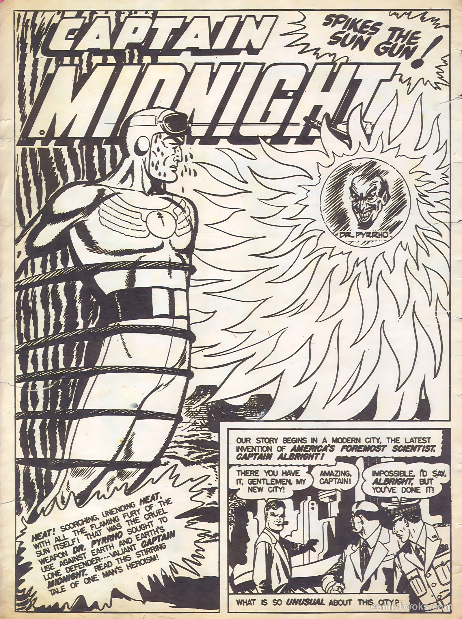 Captain Midnight #100 — page 2 of 32