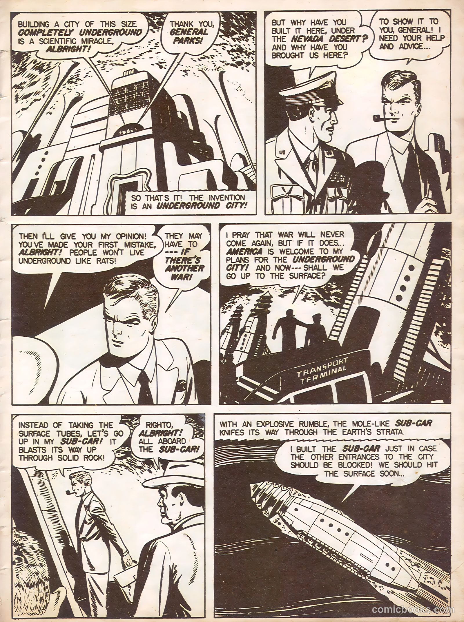 Captain Midnight #100 — page 3 of 32