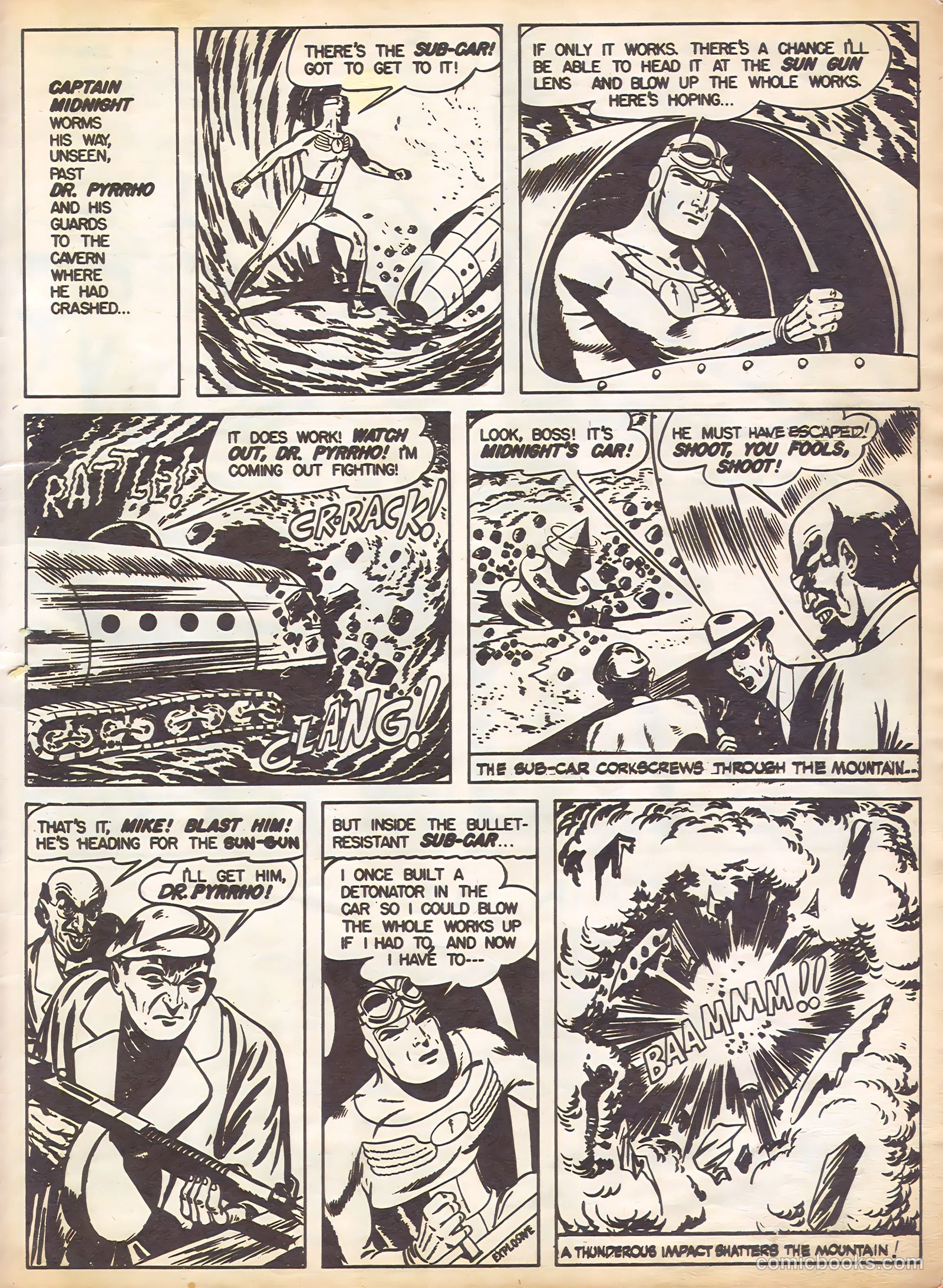 Captain Midnight #100 — page 9 of 32