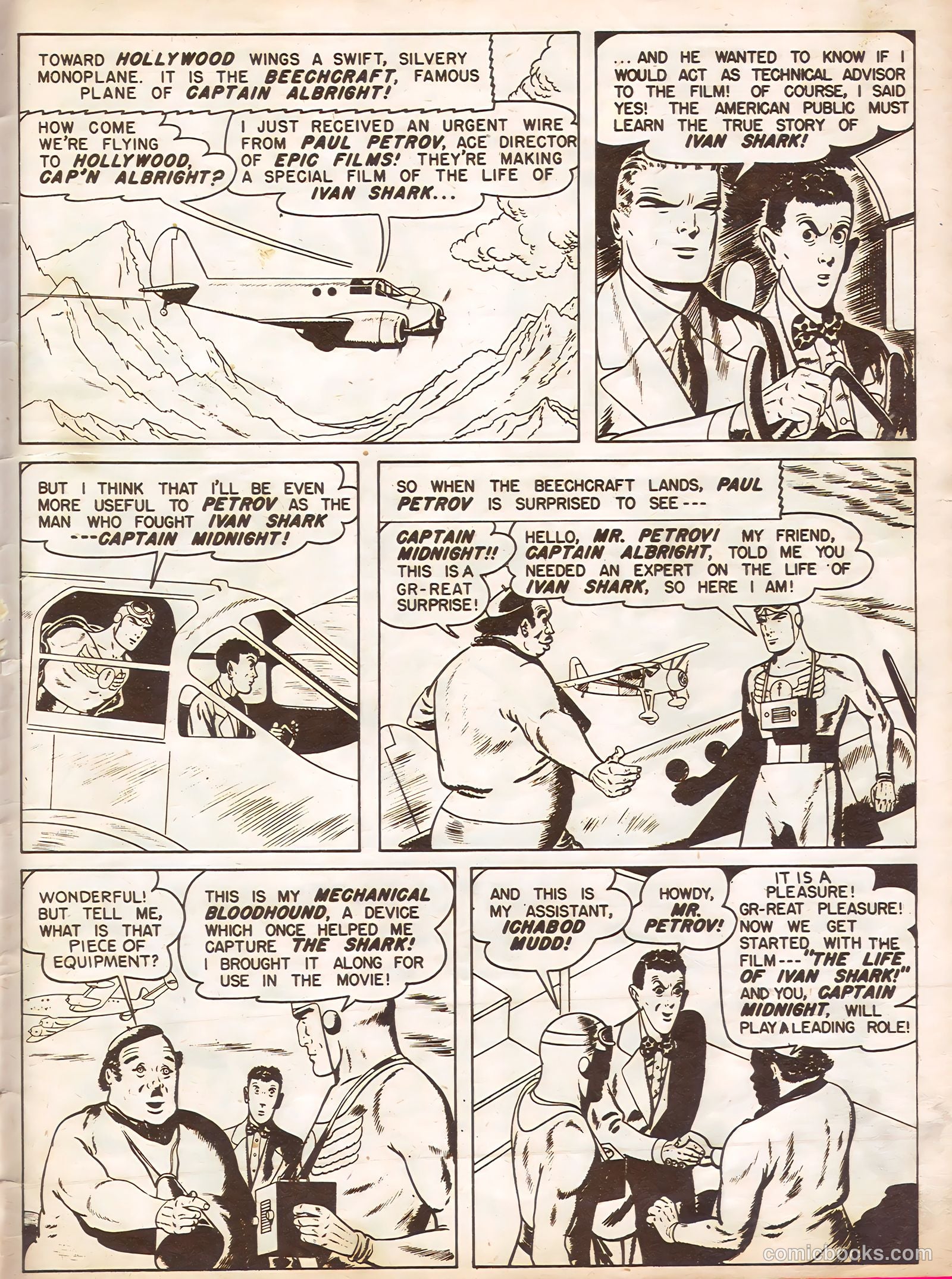 Captain Midnight #100 — page 25 of 32