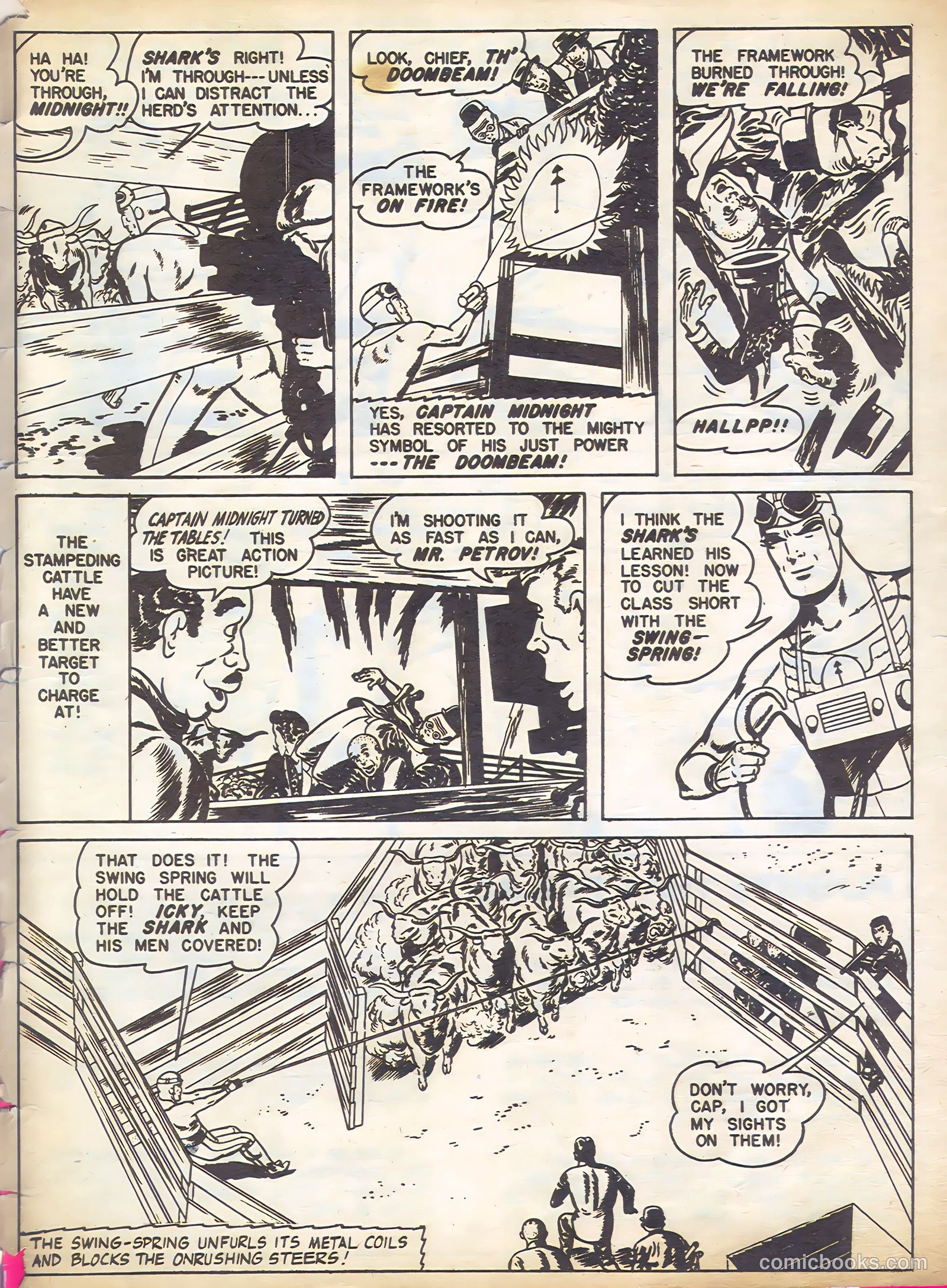 Captain Midnight #100 — page 31 of 32