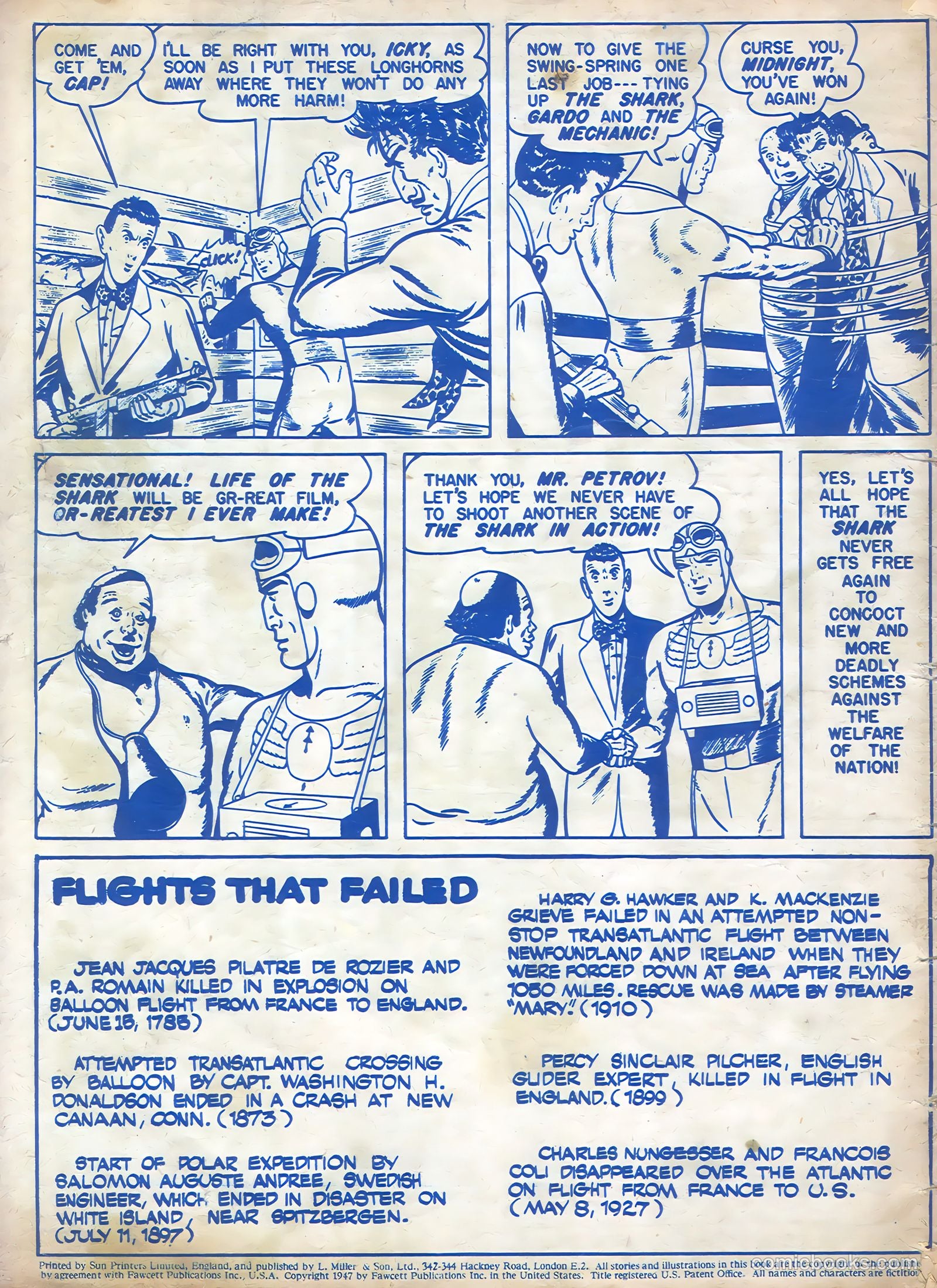 Captain Midnight #100 — page 32 of 32