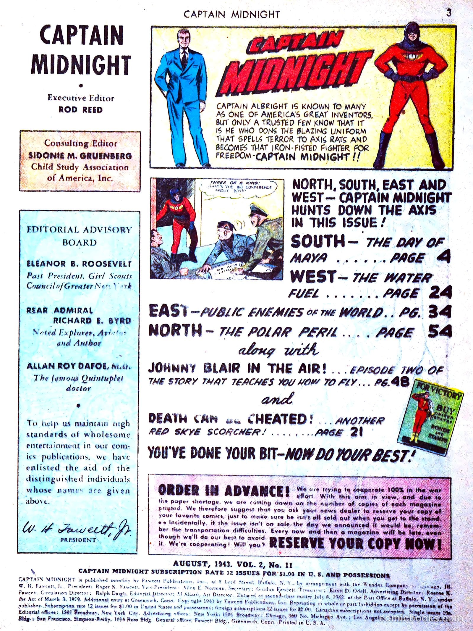 Captain Midnight #11 — page 3 of 67