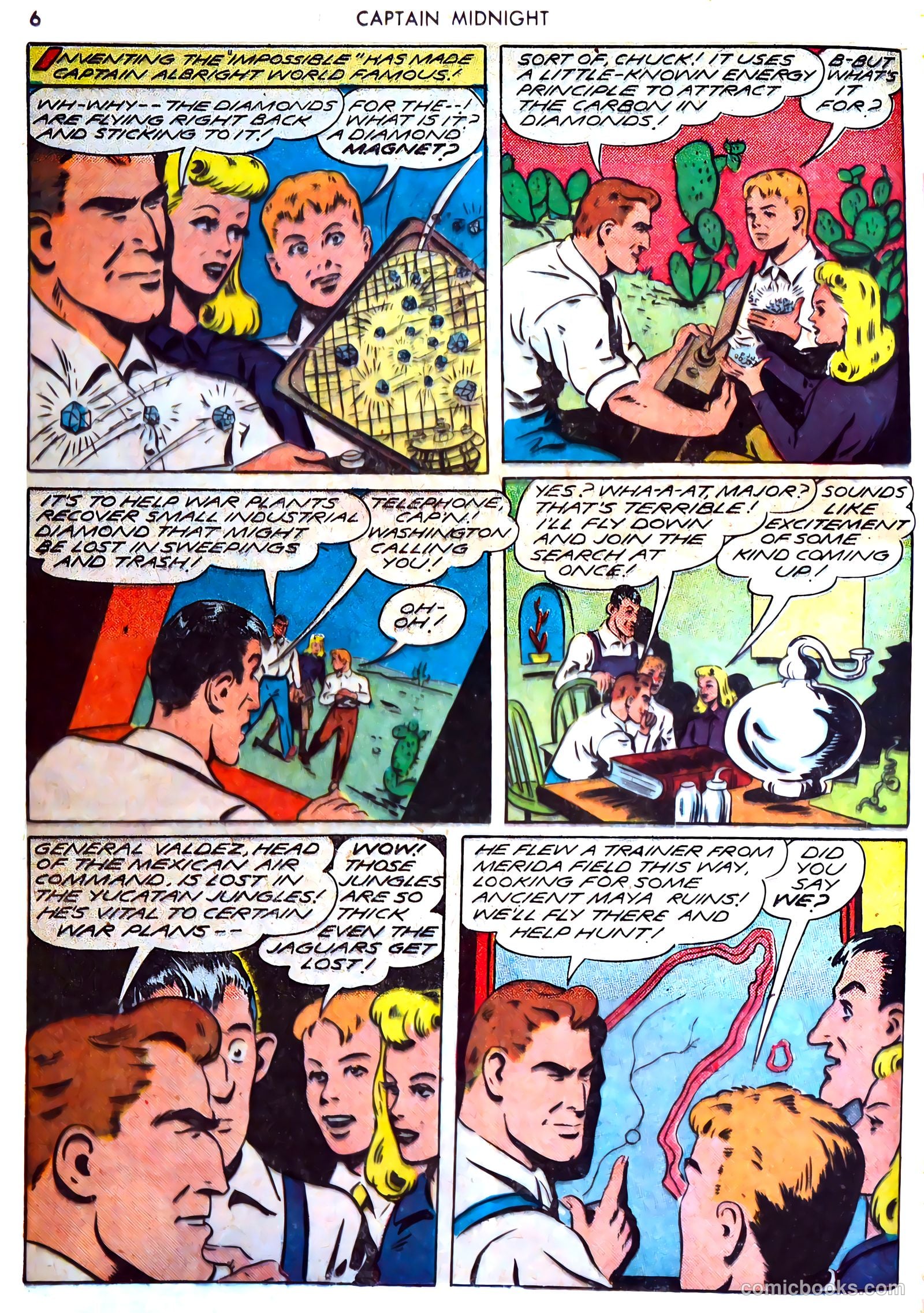 Captain Midnight #11 — page 6 of 67