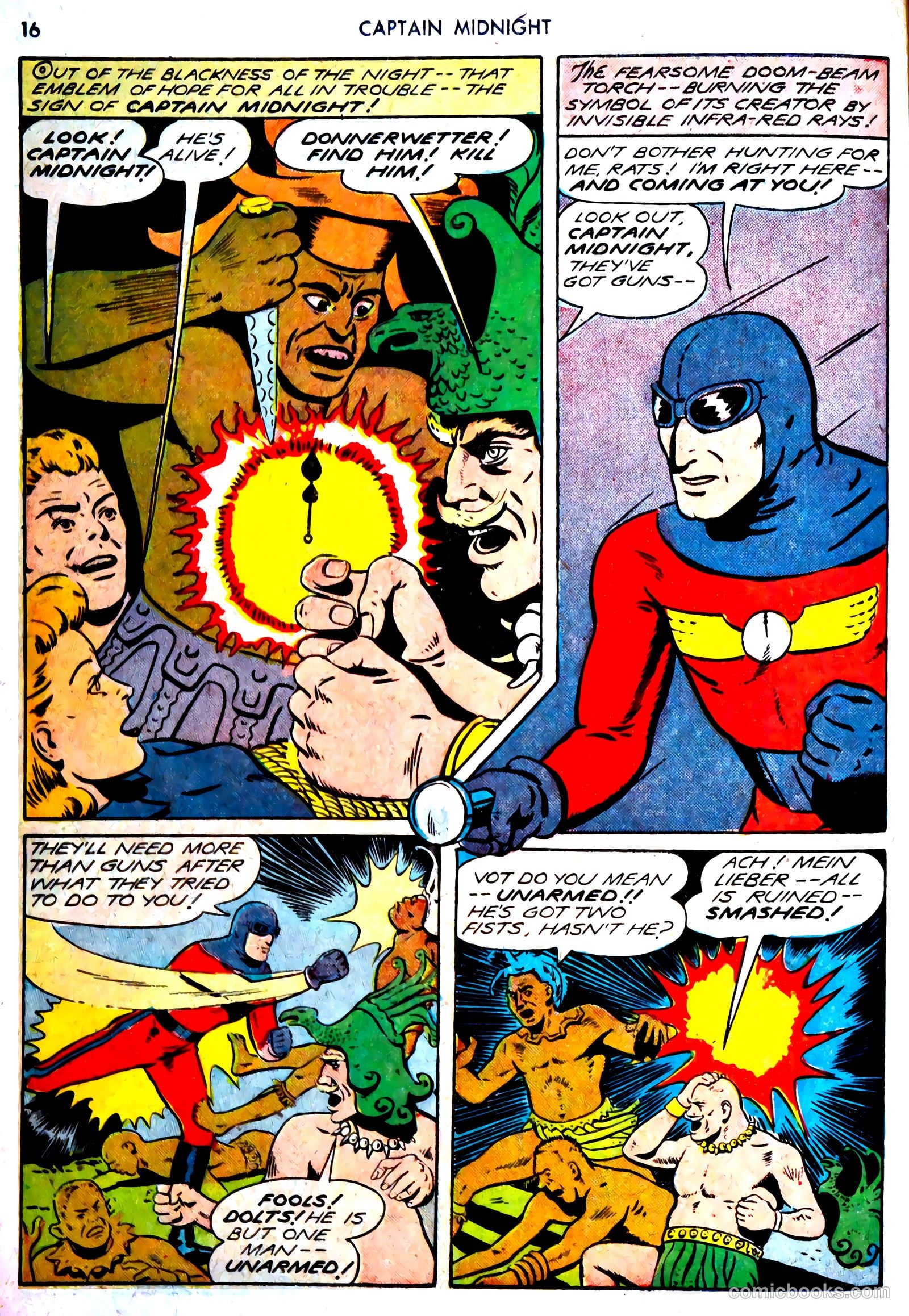 Captain Midnight #11 — page 16 of 67