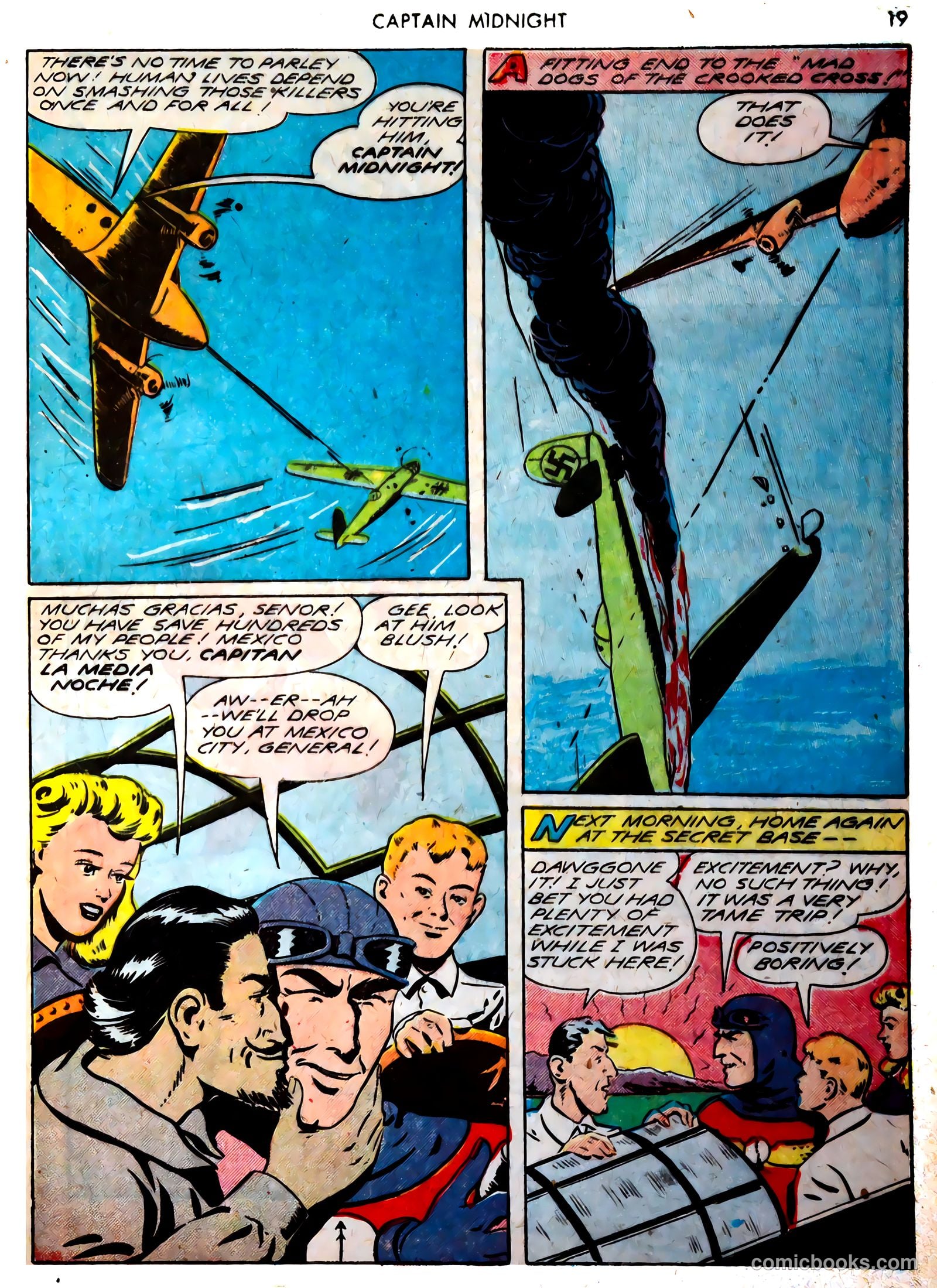 Captain Midnight #11 — page 19 of 67