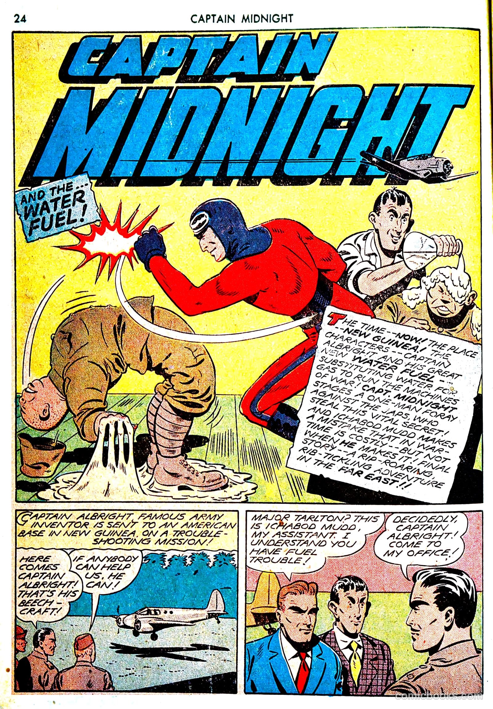 Captain Midnight #11 — page 23 of 67