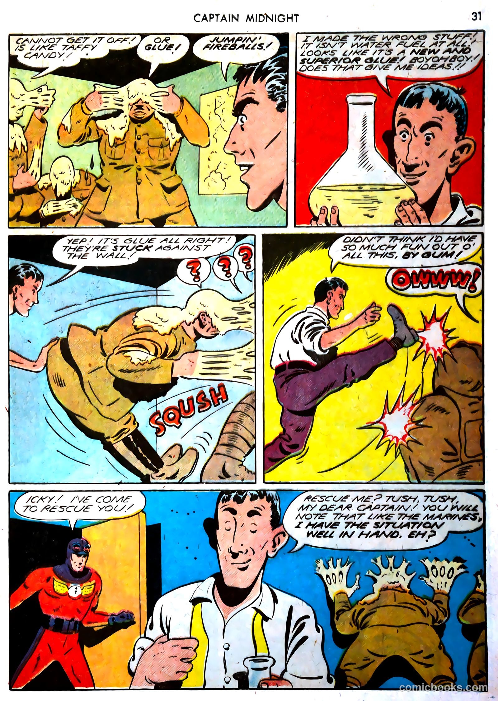Captain Midnight #11 — page 30 of 67