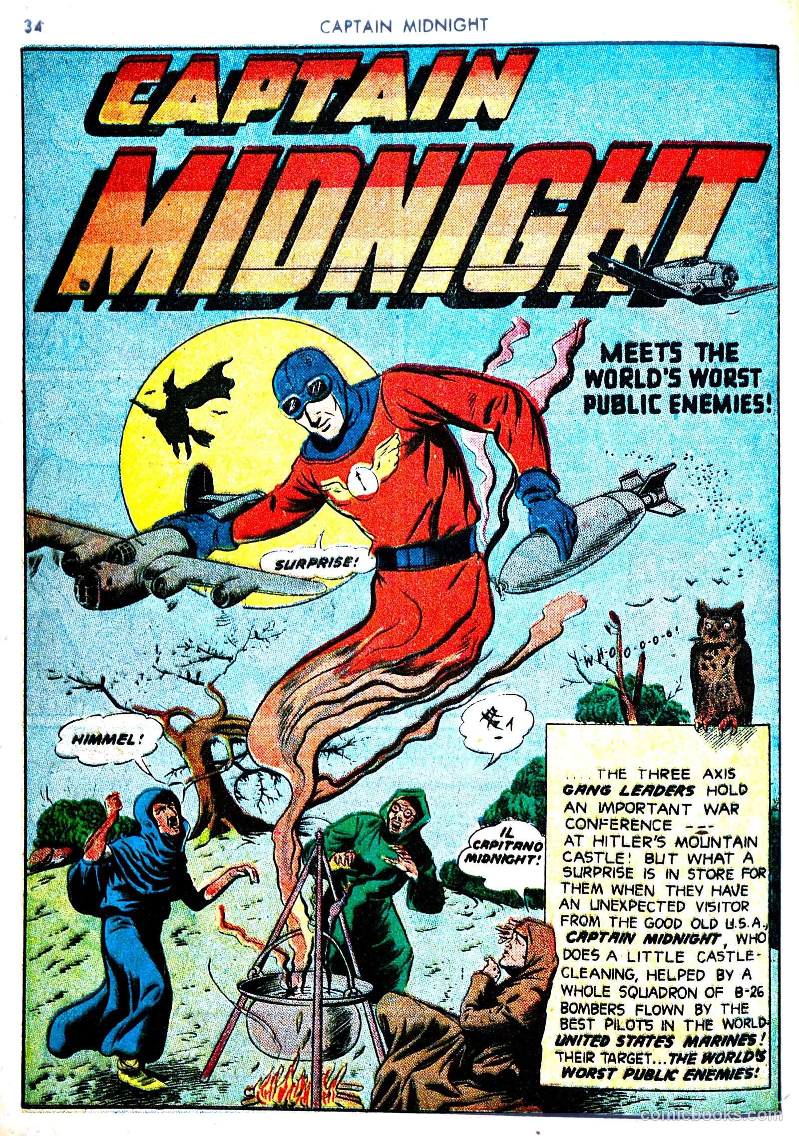 Captain Midnight #11 — page 33 of 67