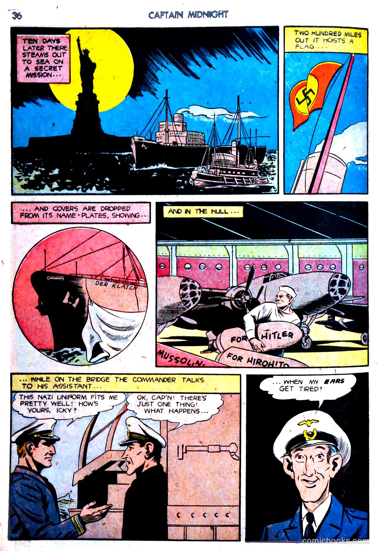 Captain Midnight #11 — page 35 of 67