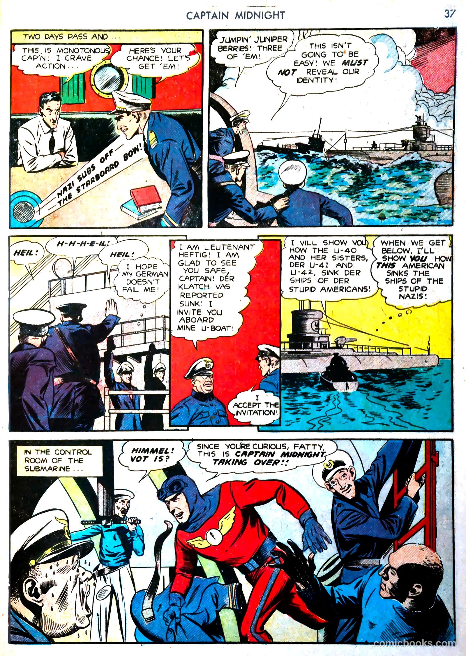 Captain Midnight #11 — page 36 of 67
