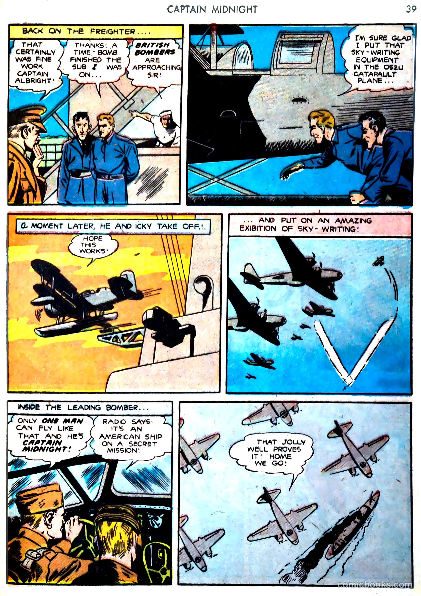 Captain Midnight #11 — page 38 of 67