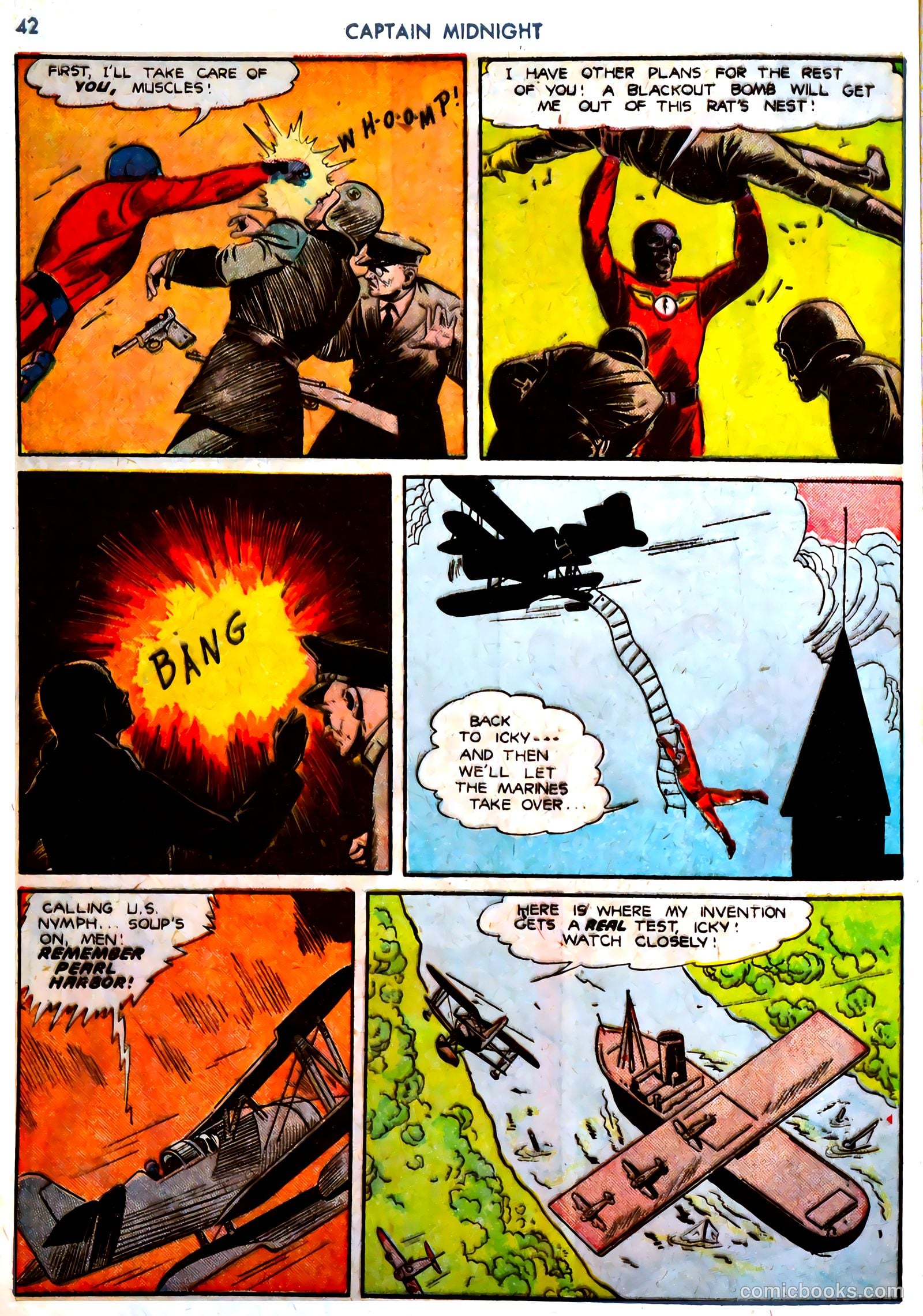 Captain Midnight #11 — page 41 of 67