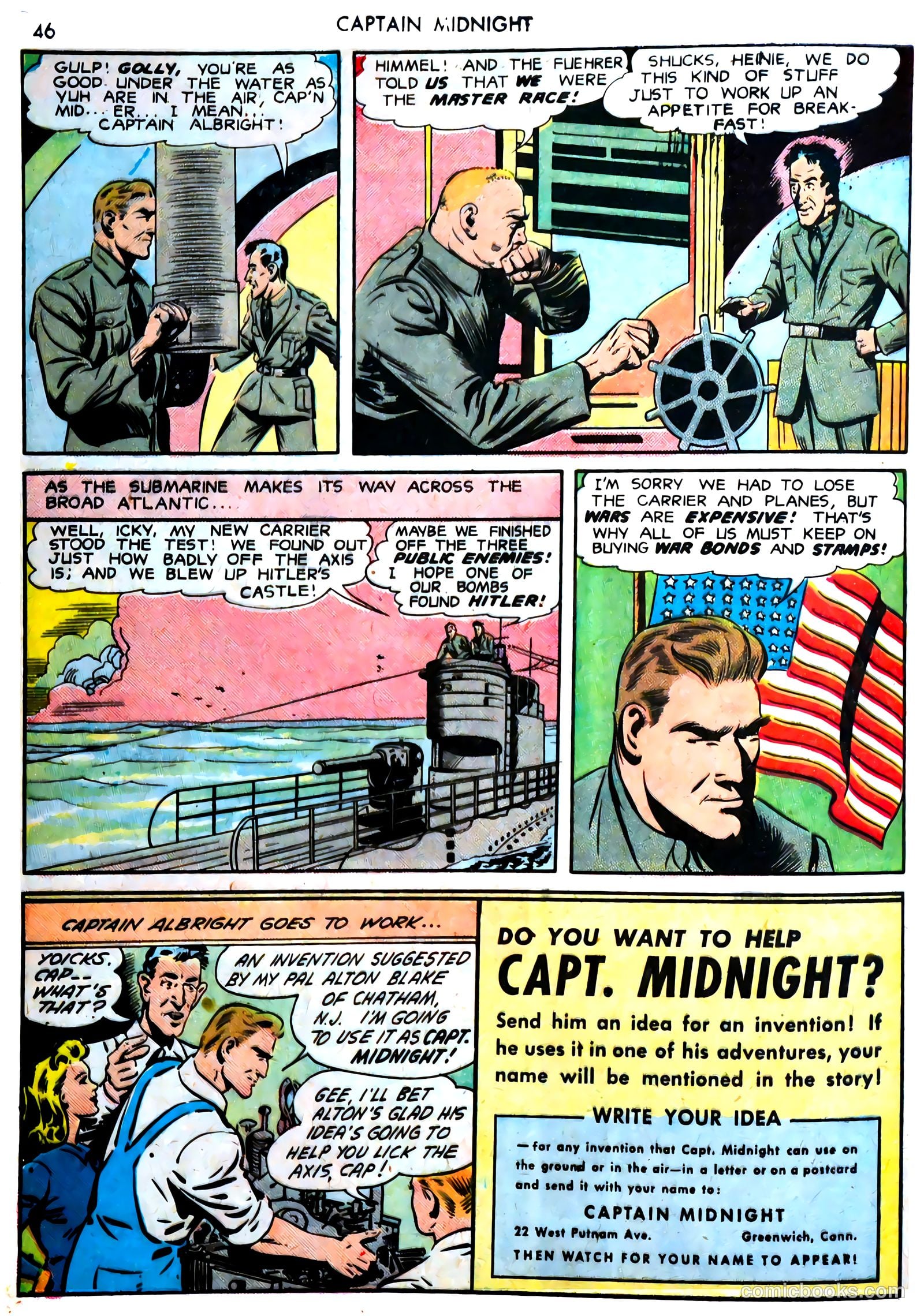 Captain Midnight #11 — page 45 of 67