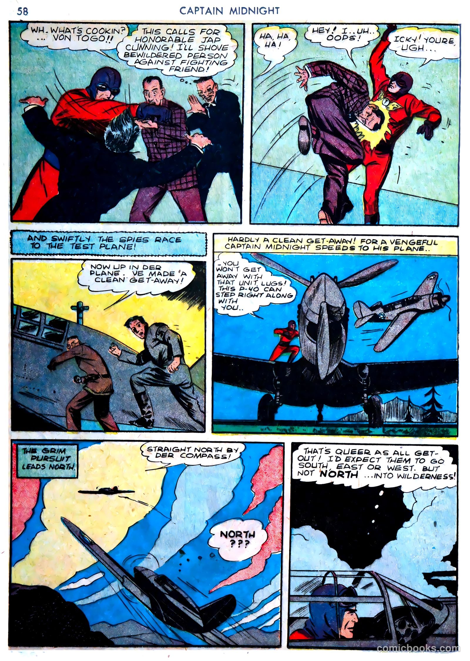 Captain Midnight #11 — page 57 of 67