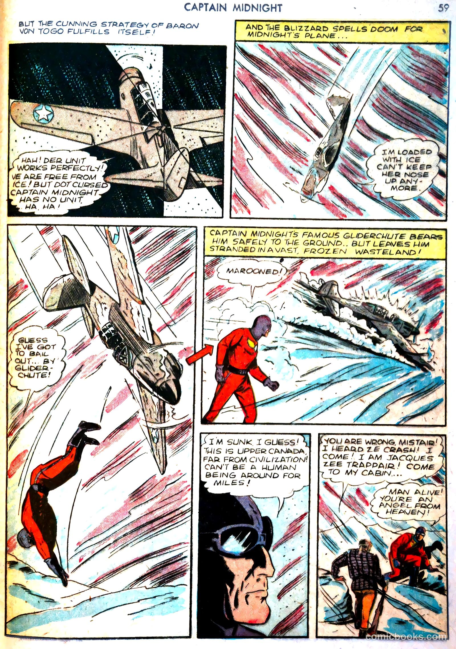 Captain Midnight #11 — page 58 of 67