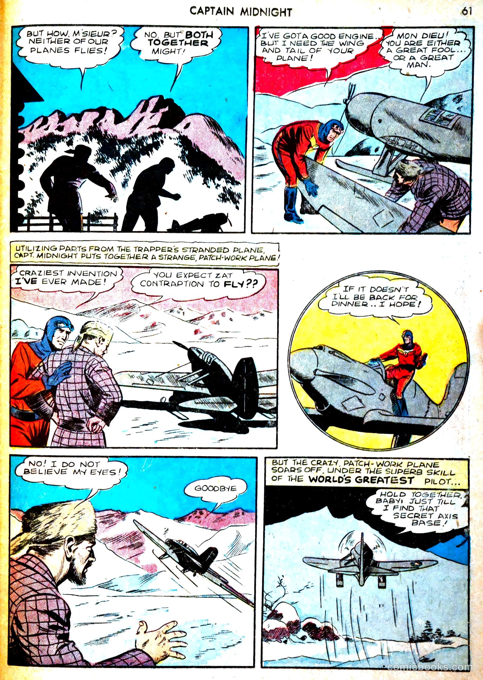 Captain Midnight #11 — page 60 of 67
