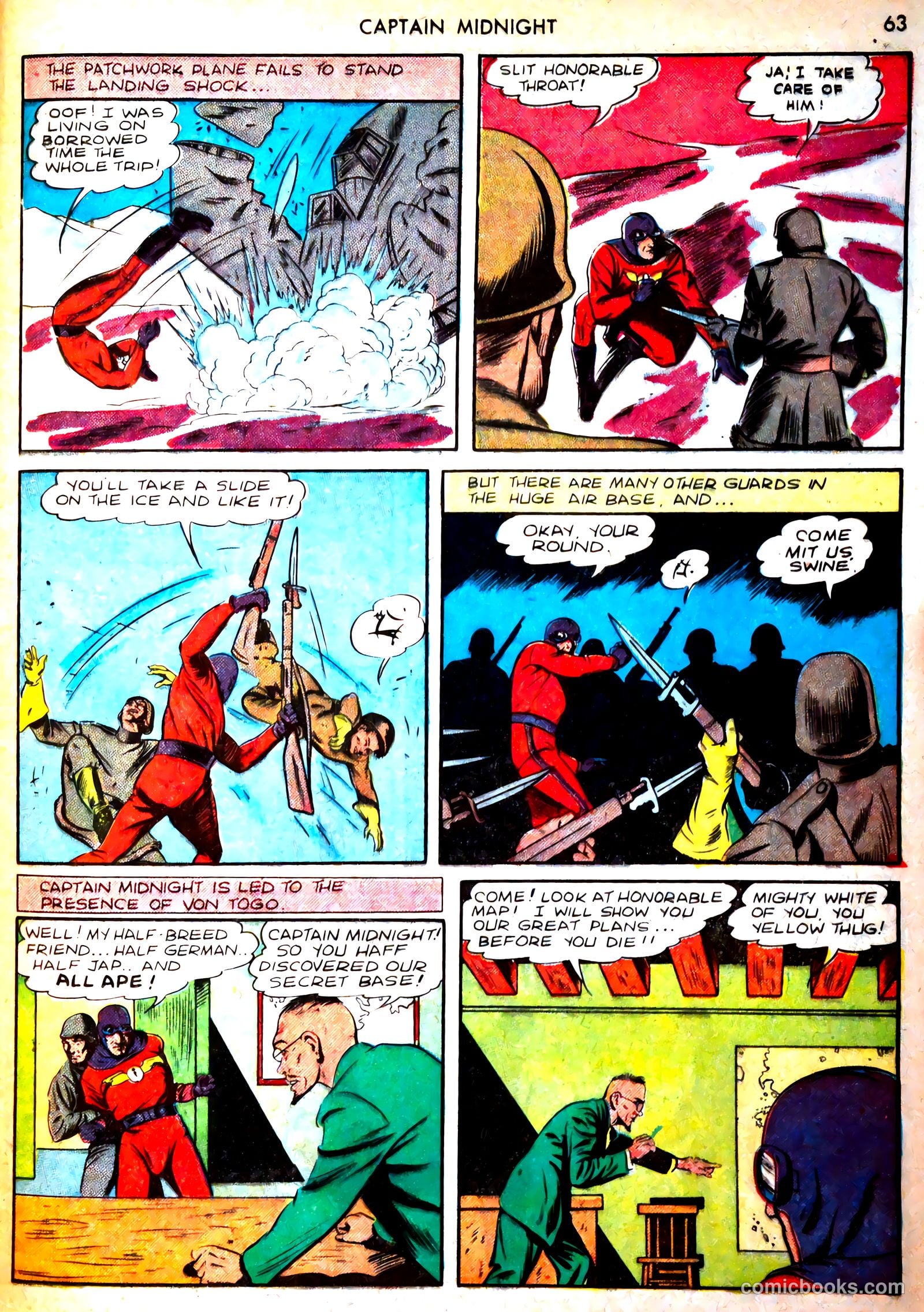 Captain Midnight #11 — page 62 of 67