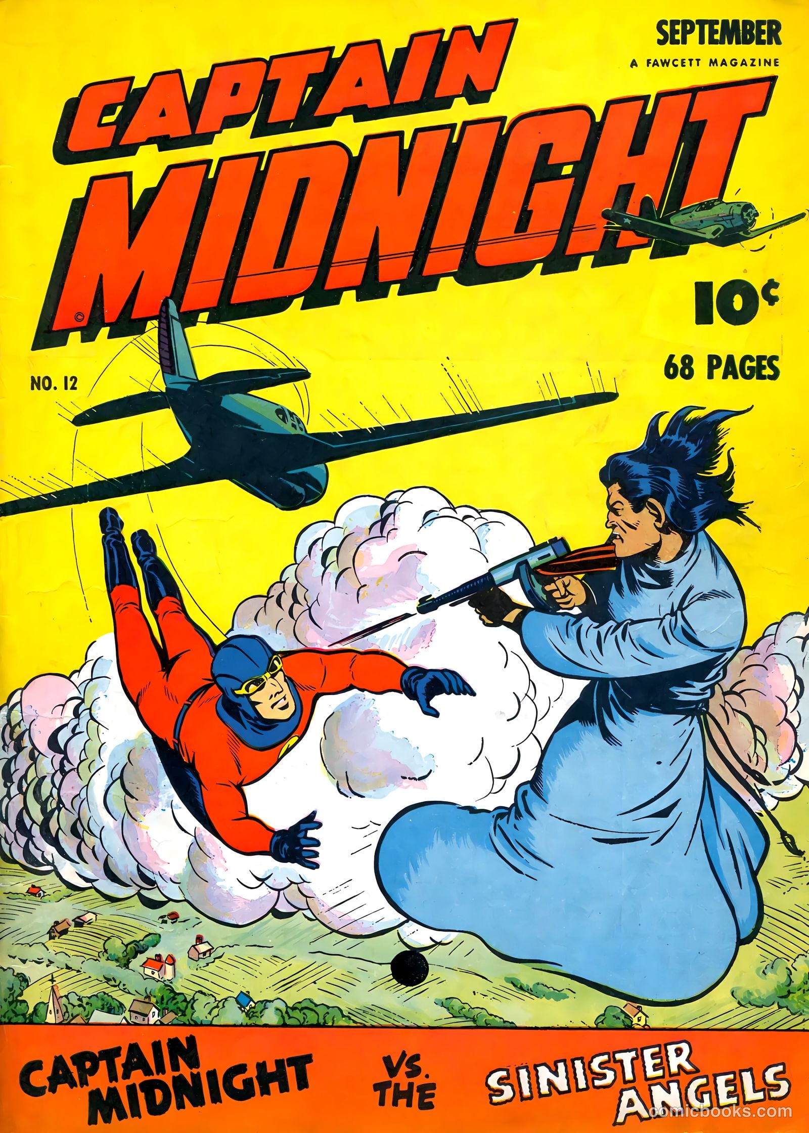 Captain Midnight #12 — page 1 of 68
