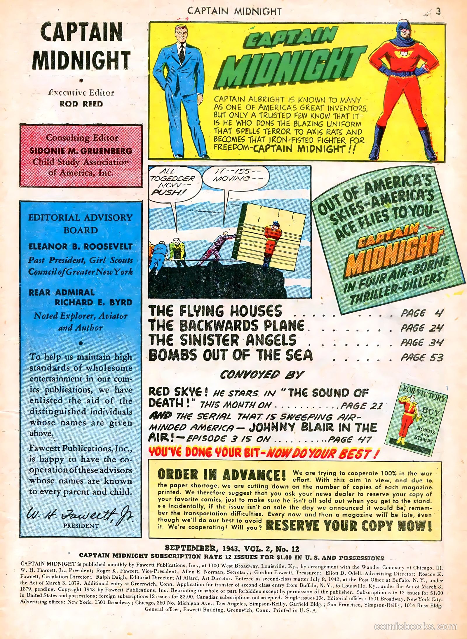 Captain Midnight #12 — page 3 of 68