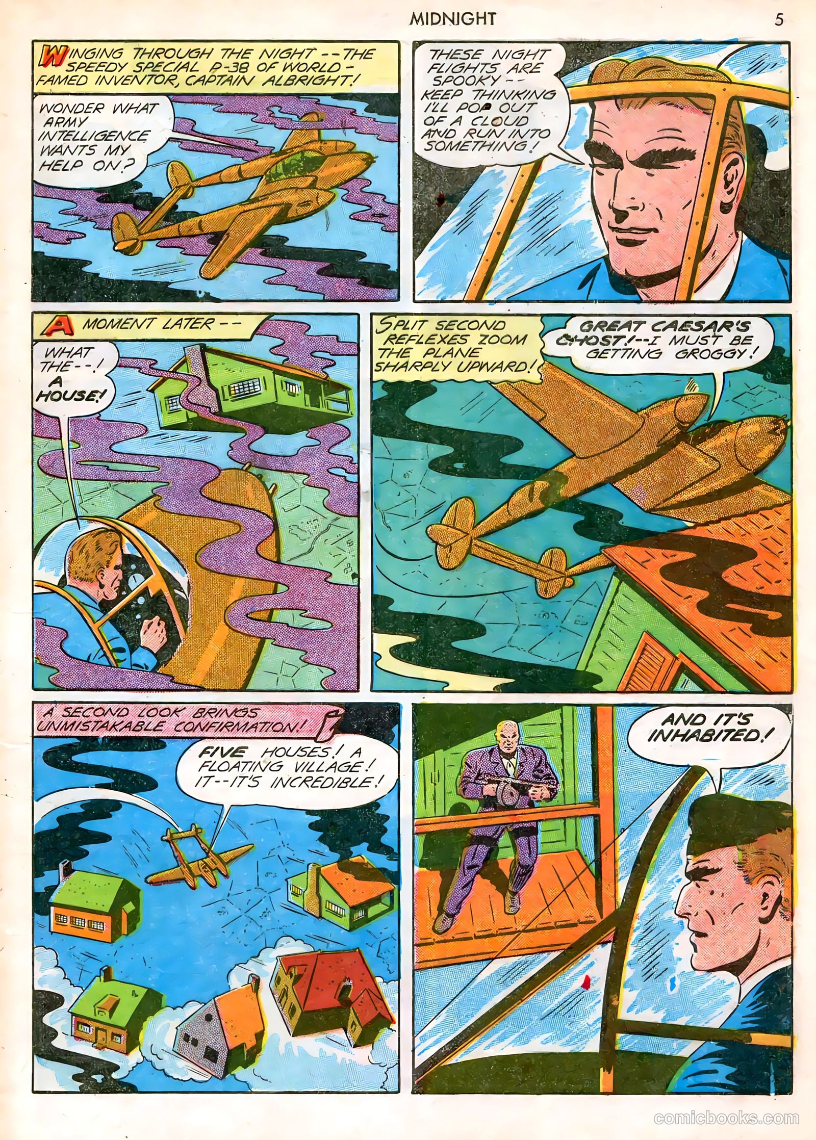Captain Midnight #12 — page 5 of 68