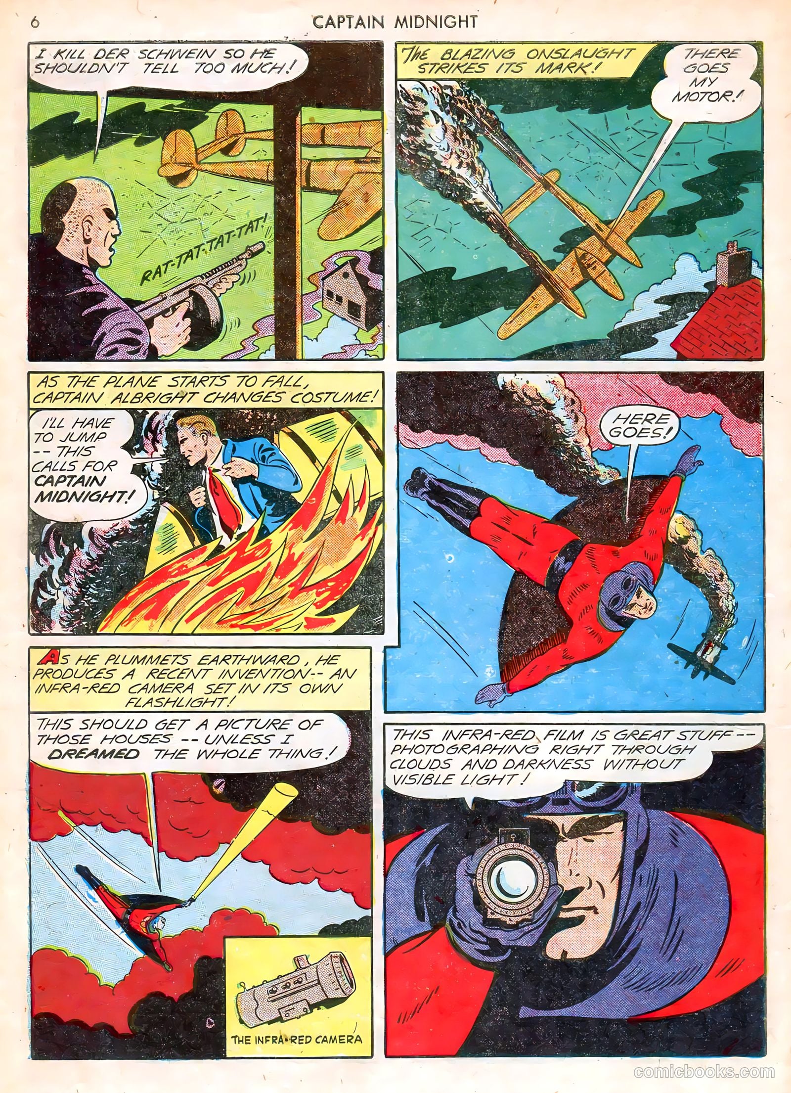 Captain Midnight #12 — page 6 of 68