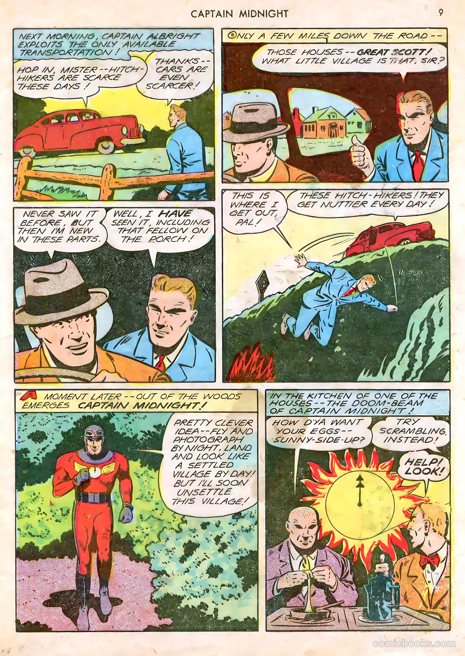 Captain Midnight #12 — page 9 of 68