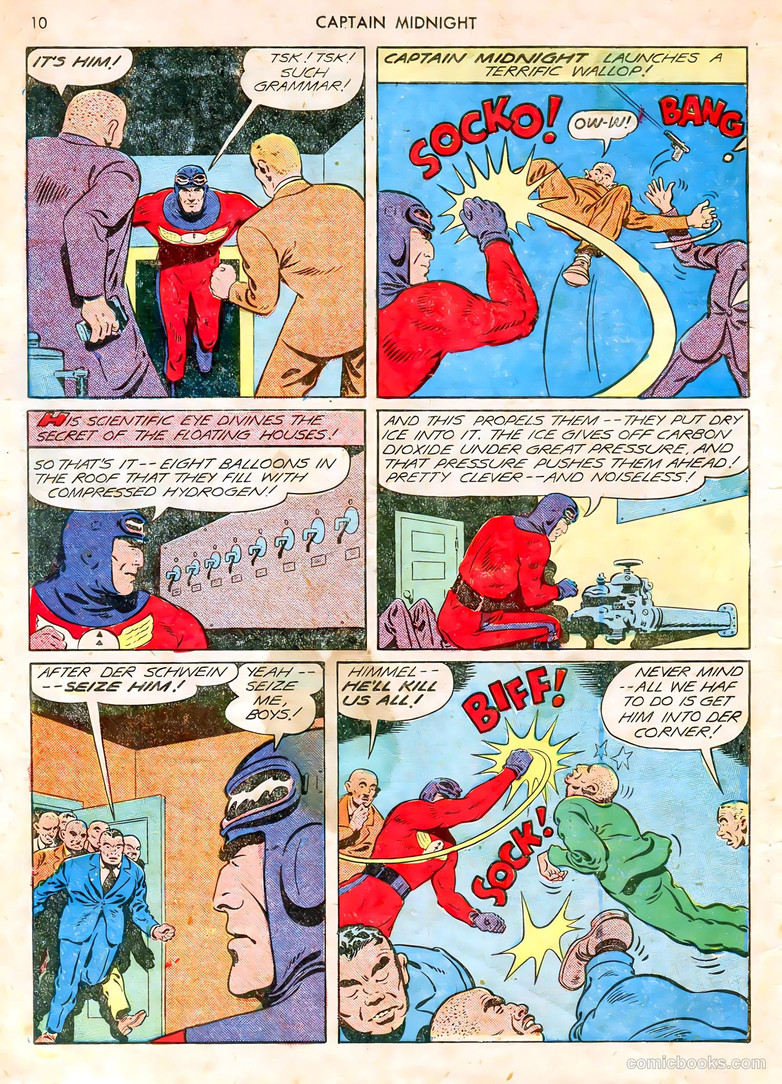 Captain Midnight #12 — page 10 of 68