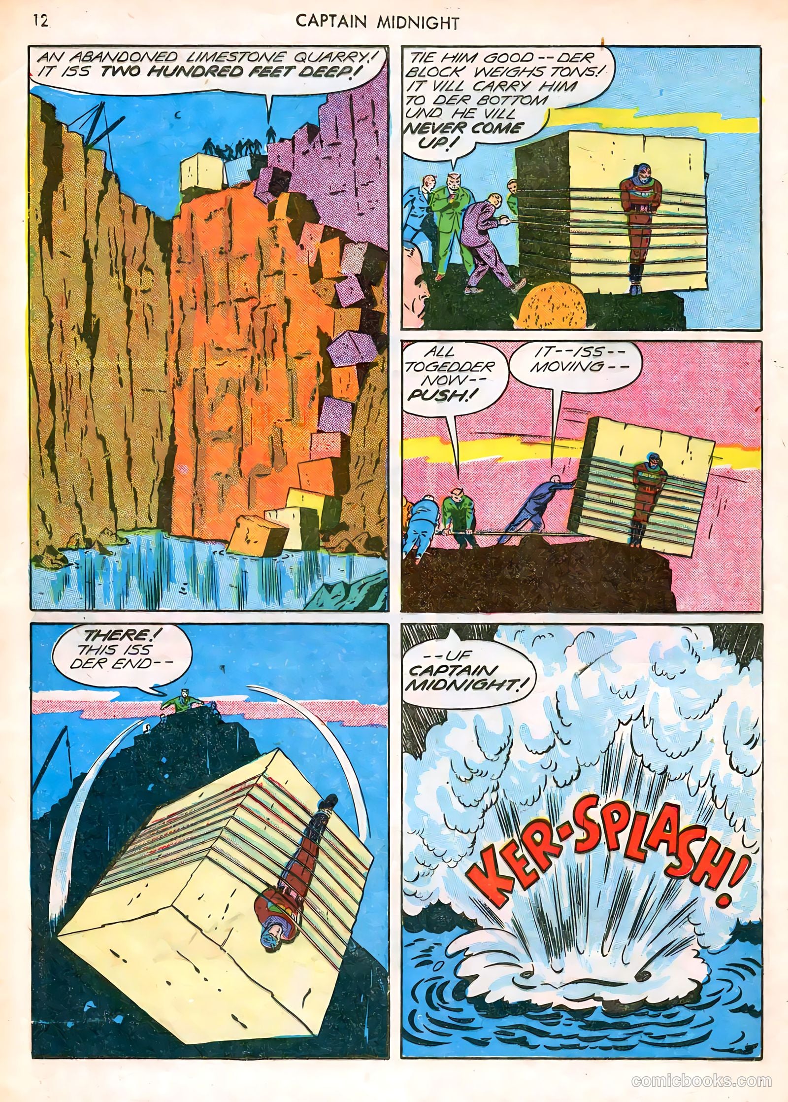 Captain Midnight #12 — page 12 of 68