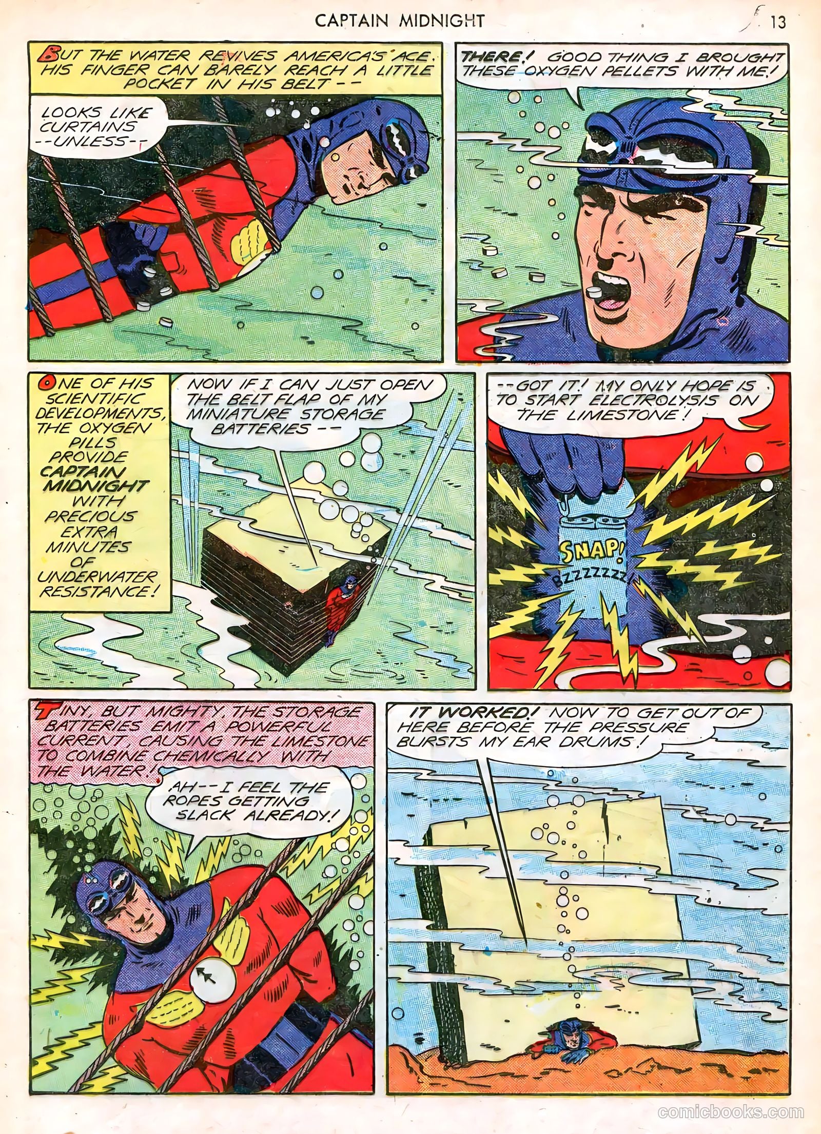 Captain Midnight #12 — page 13 of 68