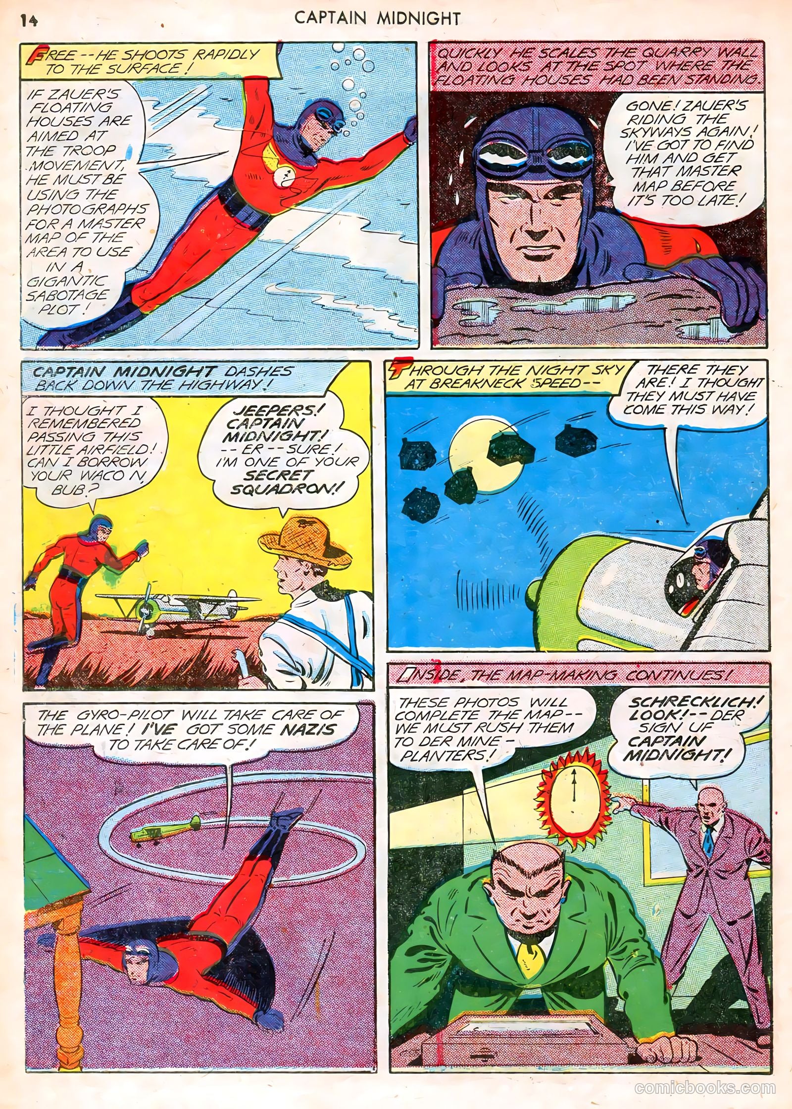 Captain Midnight #12 — page 14 of 68
