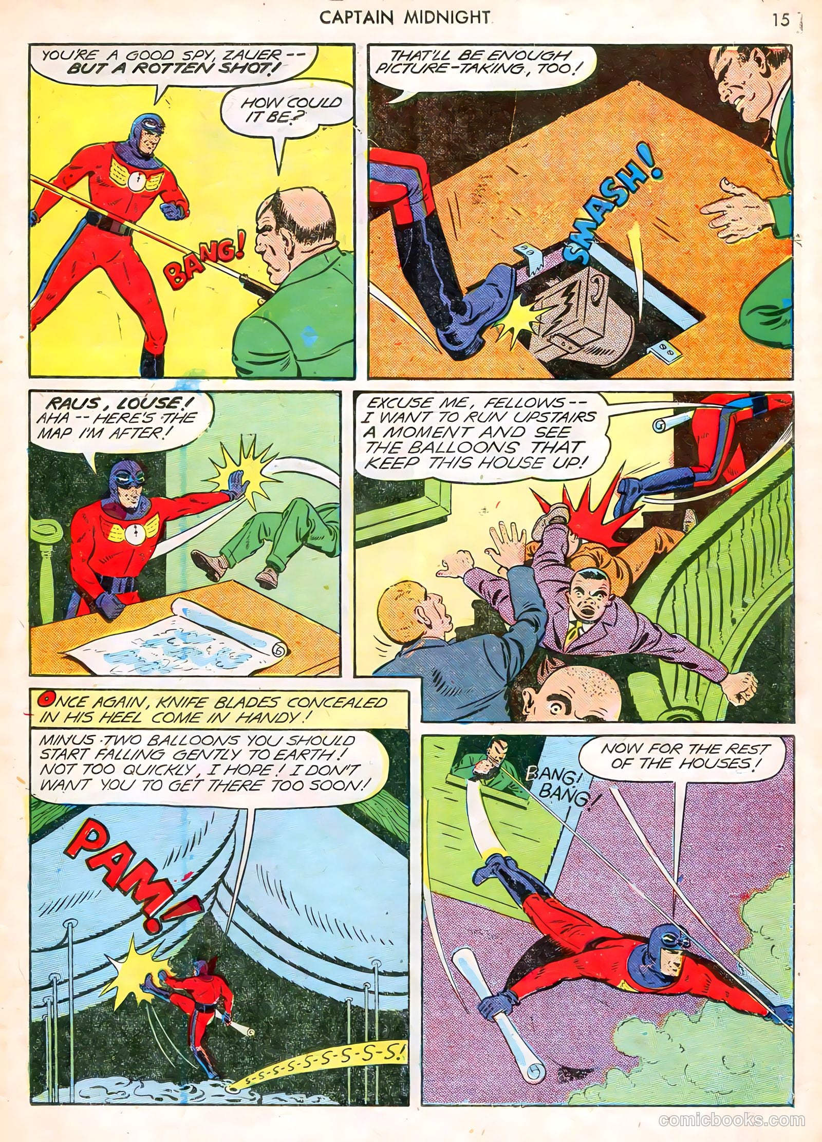 Captain Midnight #12 — page 15 of 68