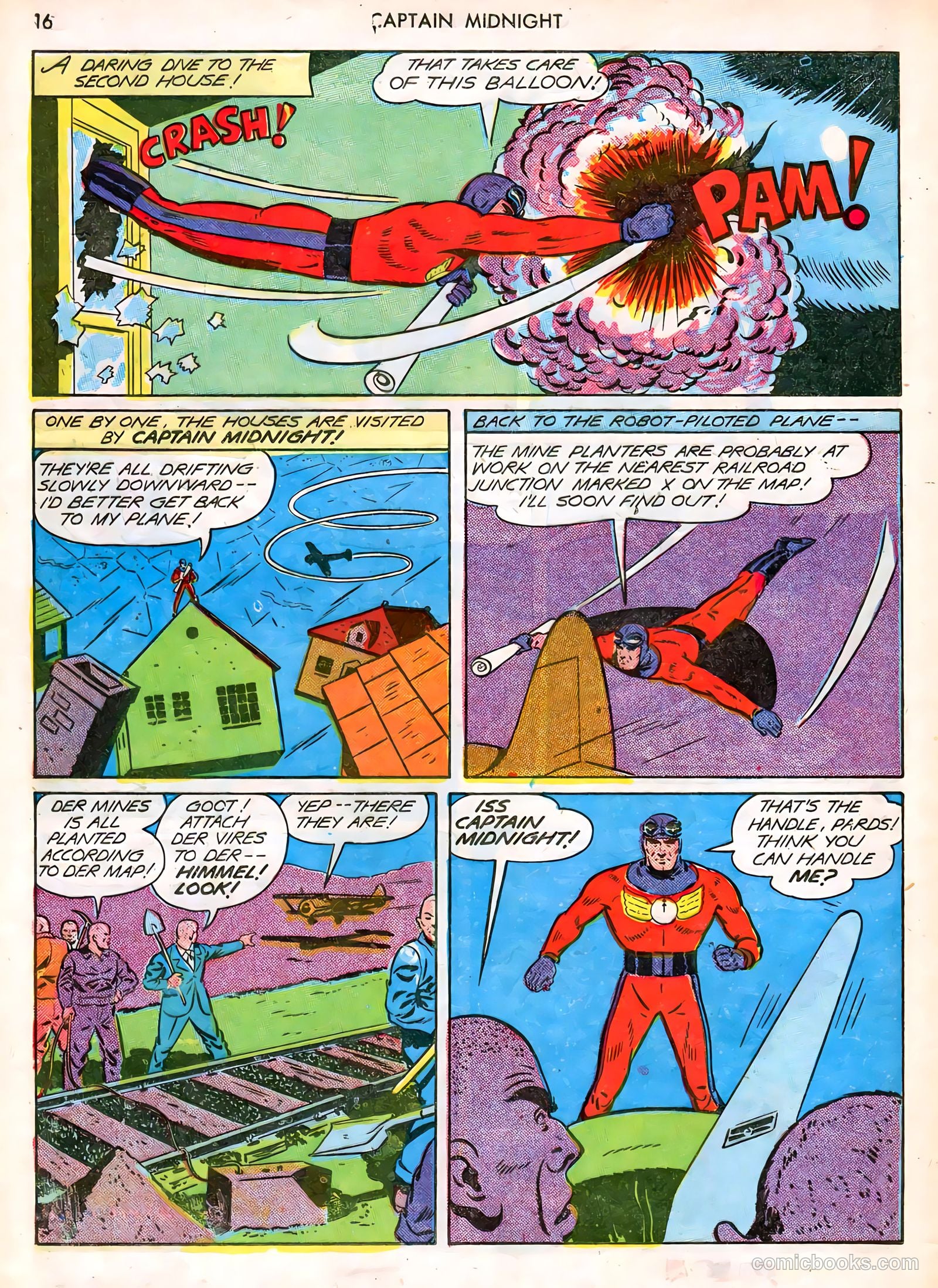 Captain Midnight #12 — page 16 of 68