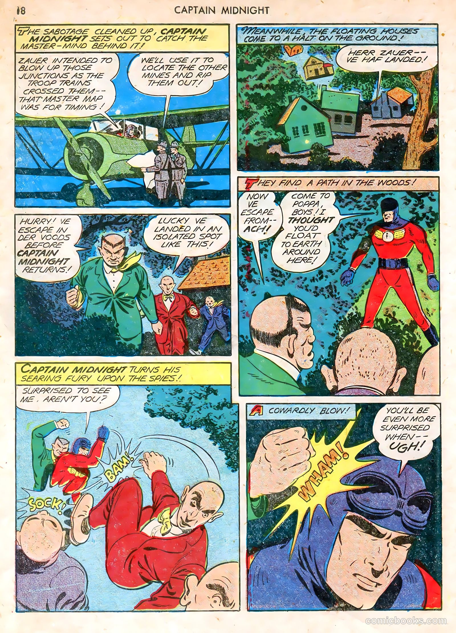 Captain Midnight #12 — page 18 of 68