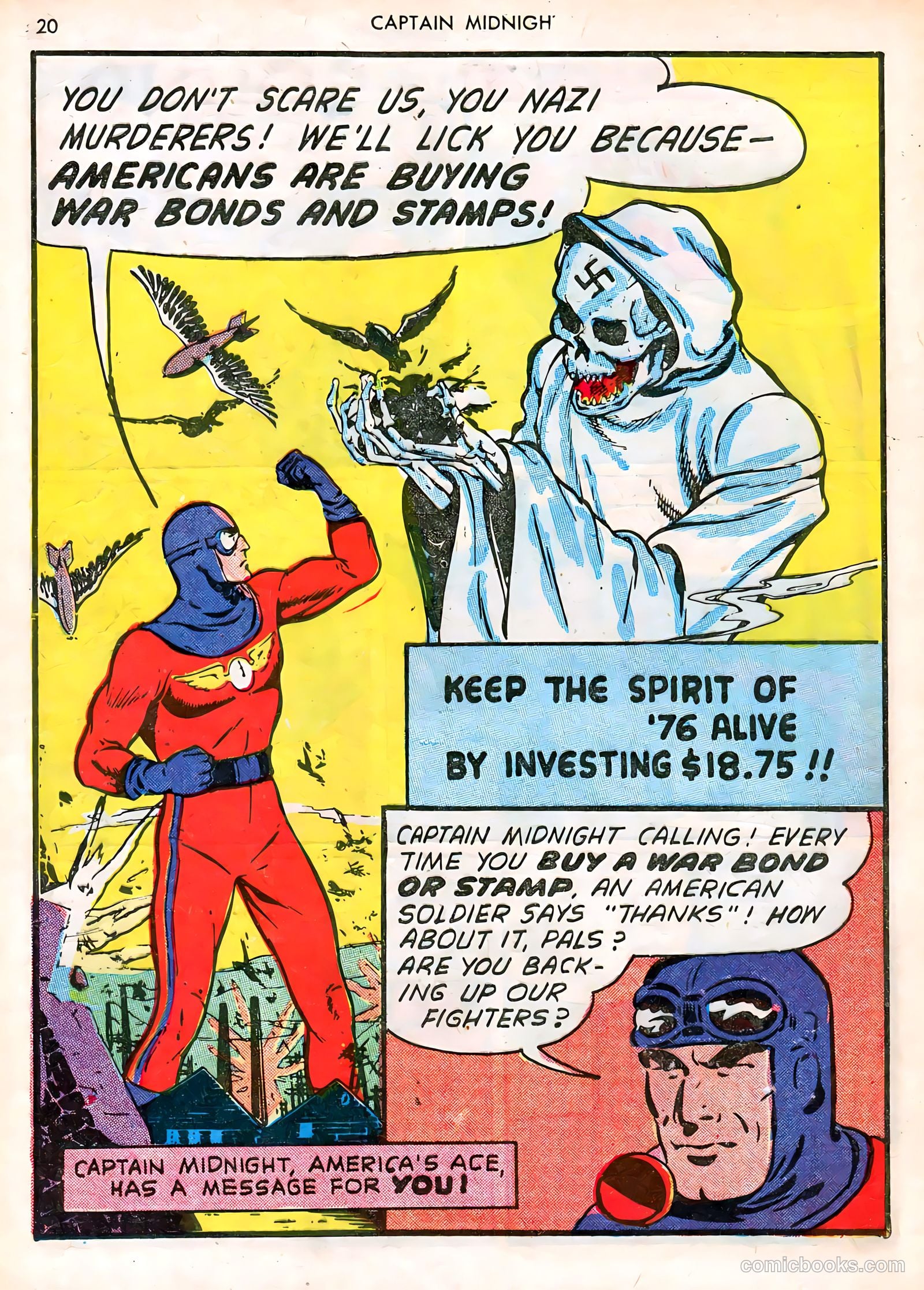 Captain Midnight #12 — page 20 of 68