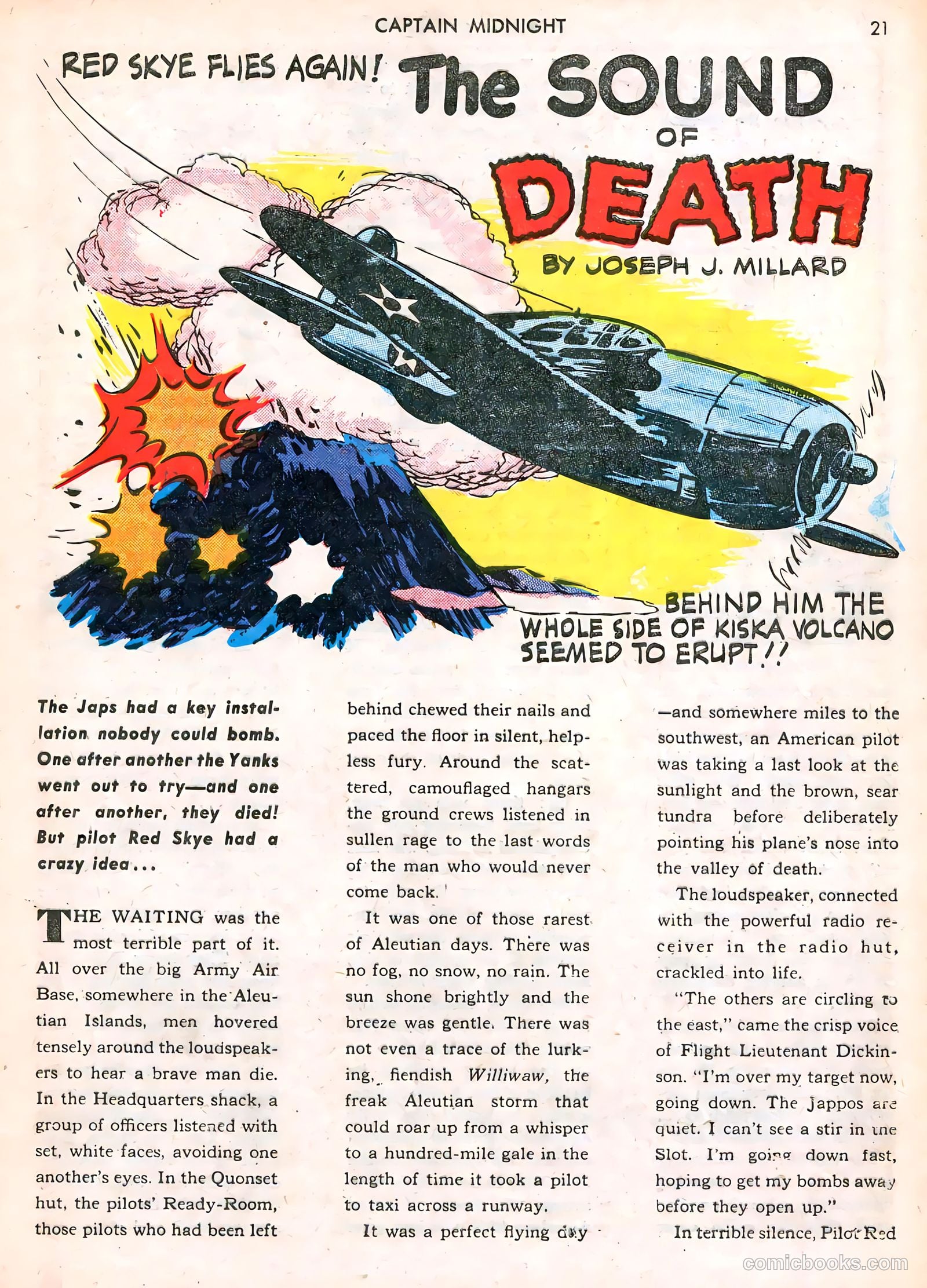 Captain Midnight #12 — page 21 of 68