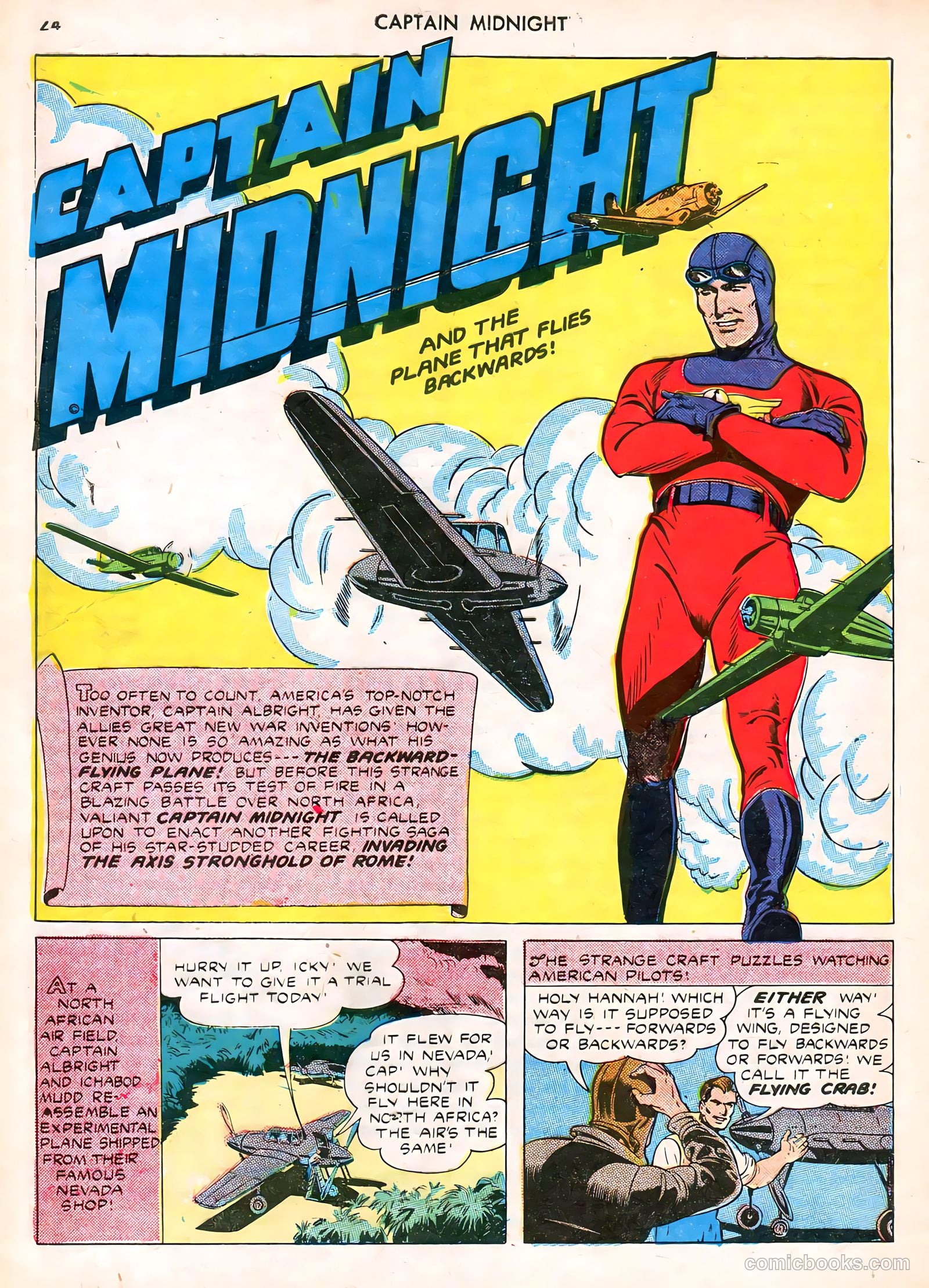Captain Midnight #12 — page 24 of 68
