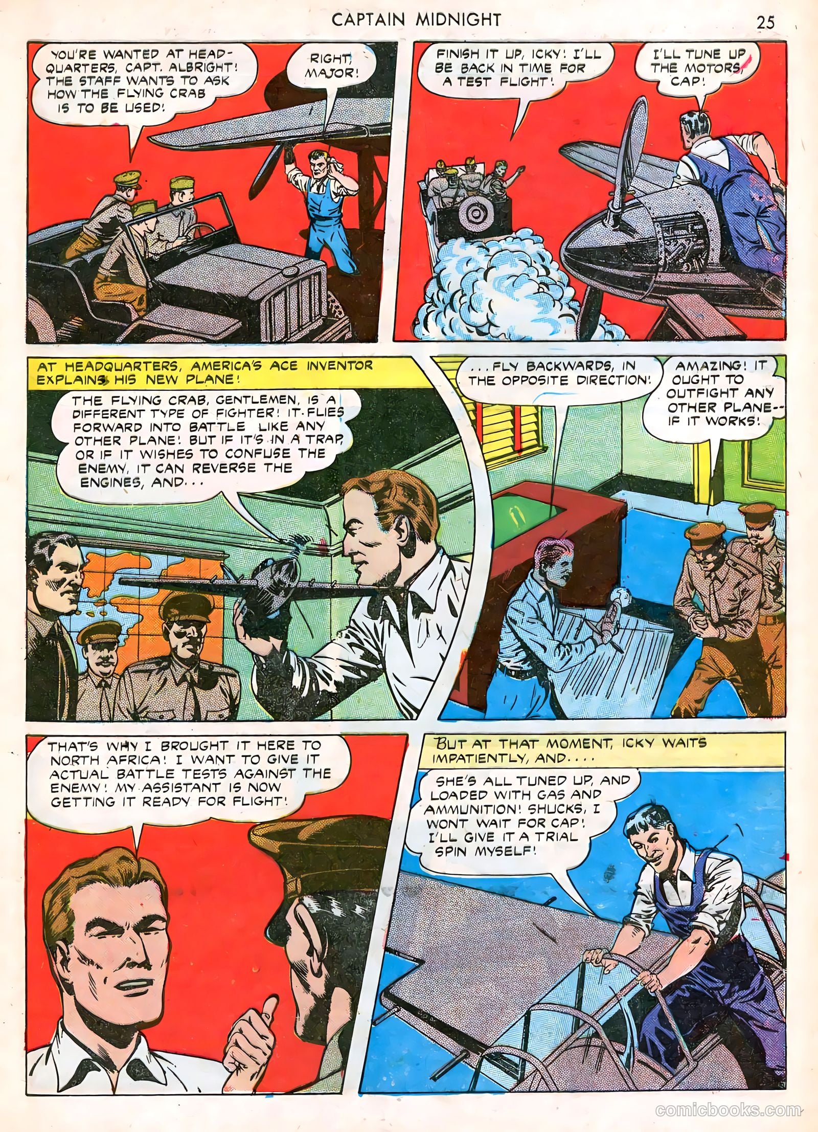 Captain Midnight #12 — page 25 of 68
