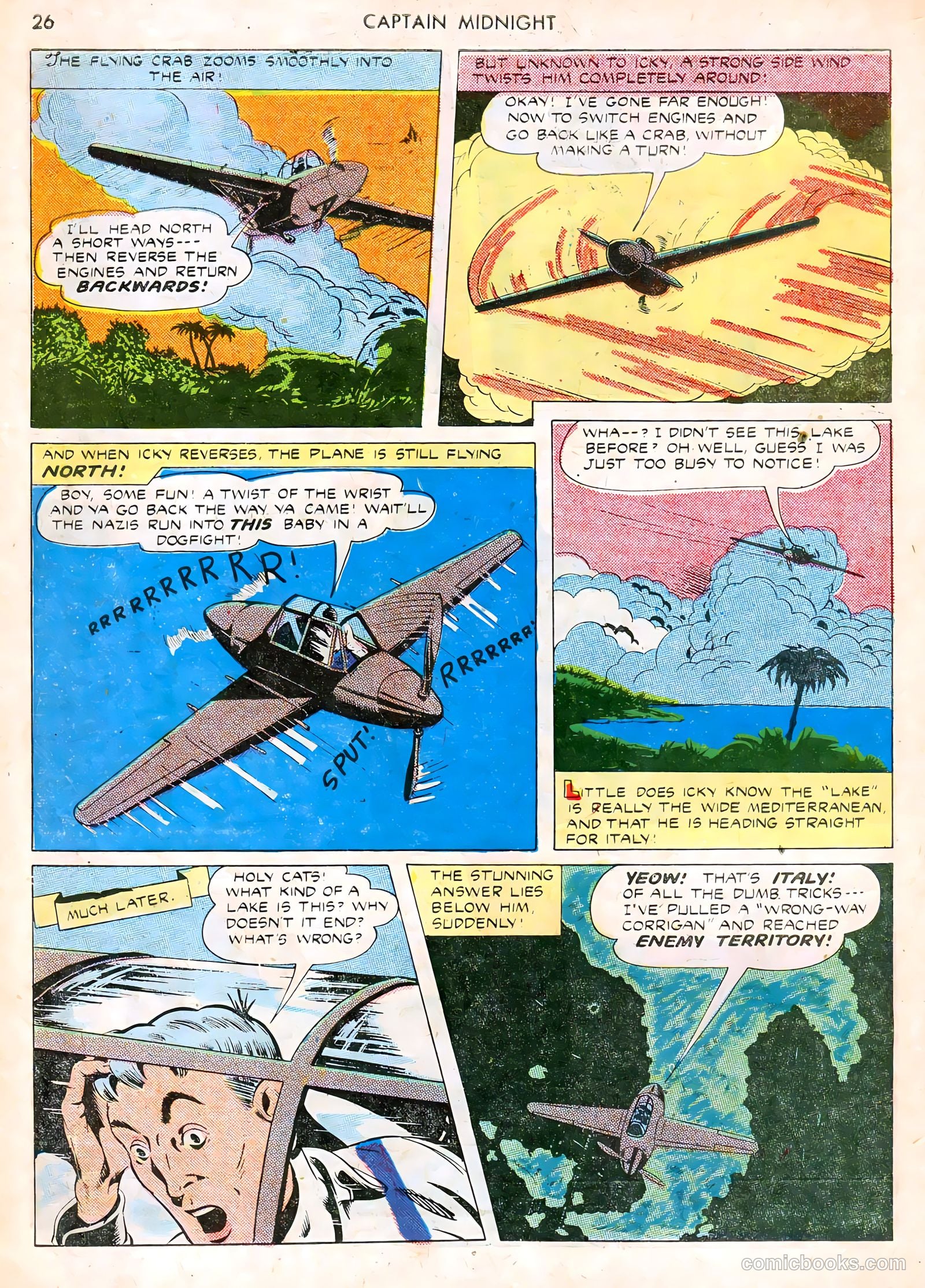 Captain Midnight #12 — page 26 of 68