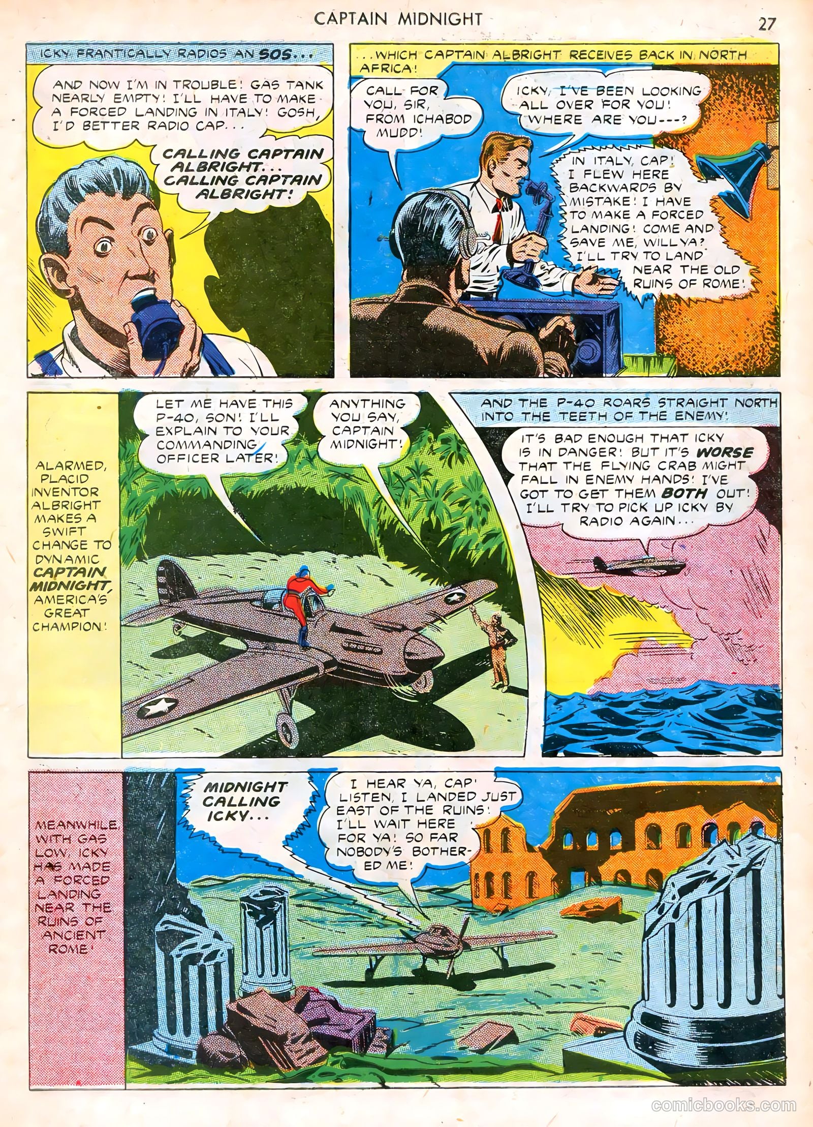 Captain Midnight #12 — page 27 of 68
