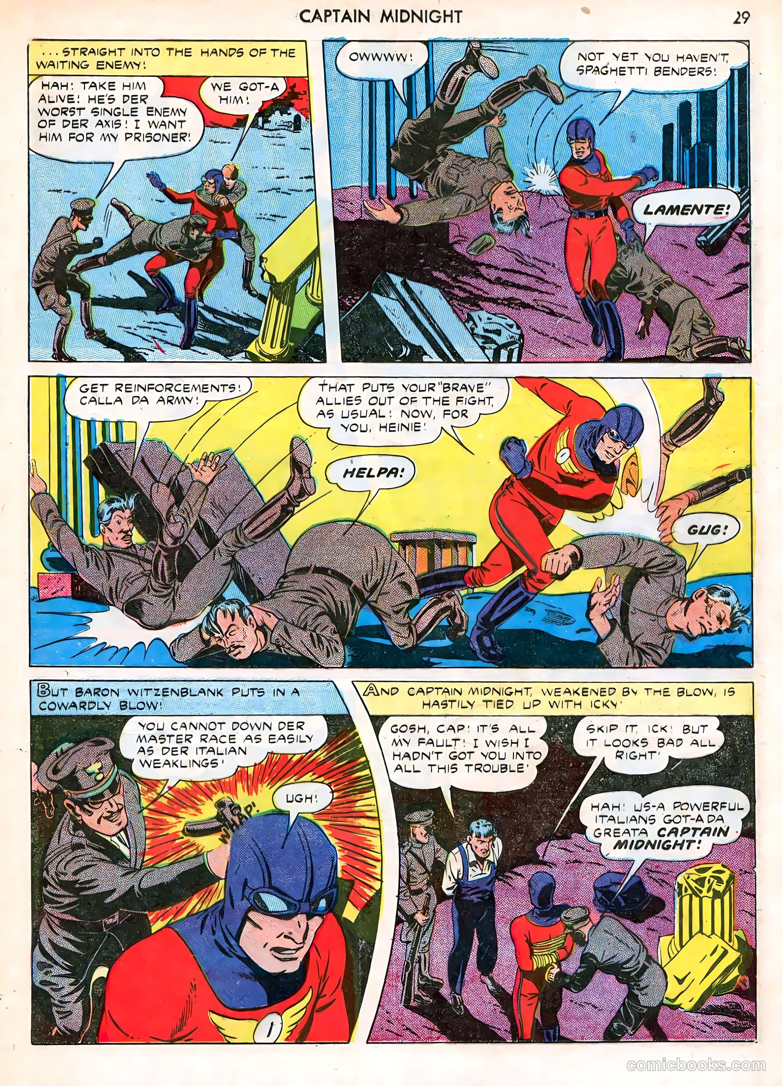 Captain Midnight #12 — page 29 of 68