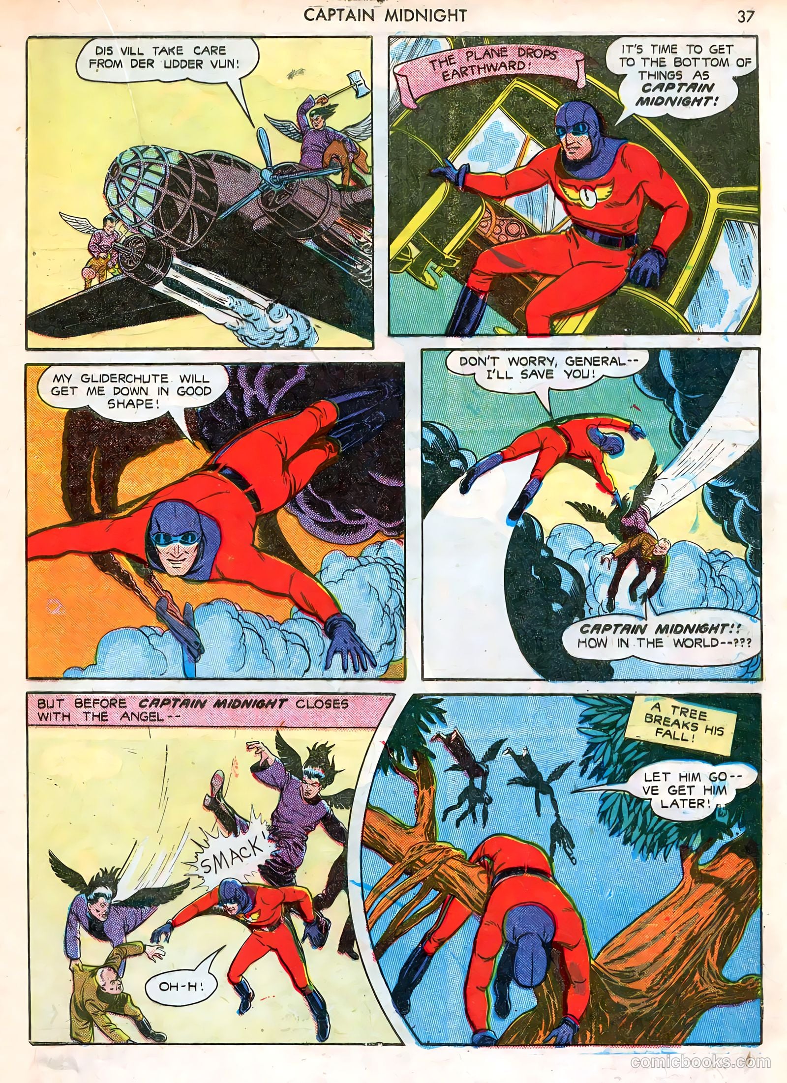 Captain Midnight #12 — page 37 of 68