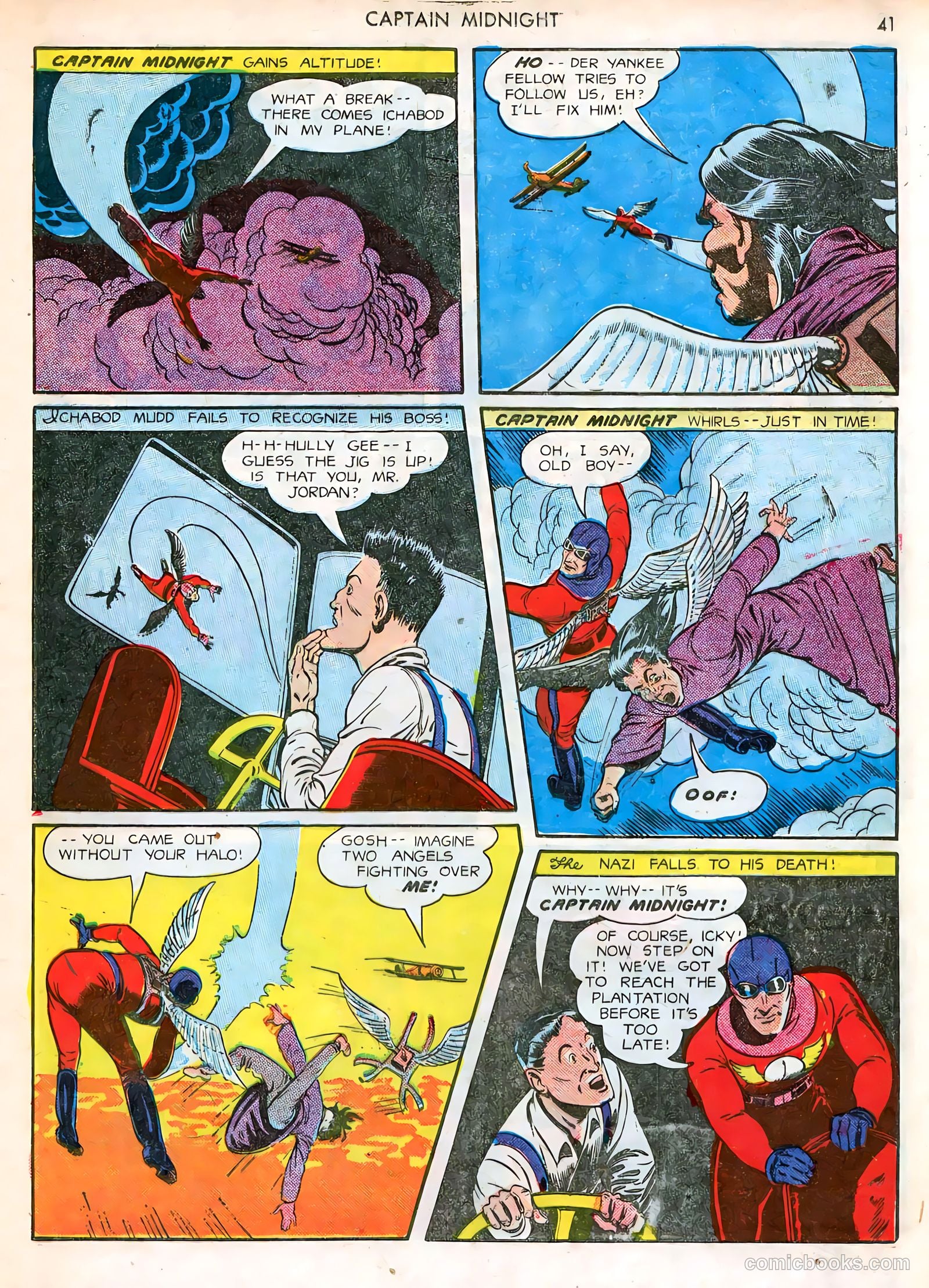 Captain Midnight #12 — page 41 of 68