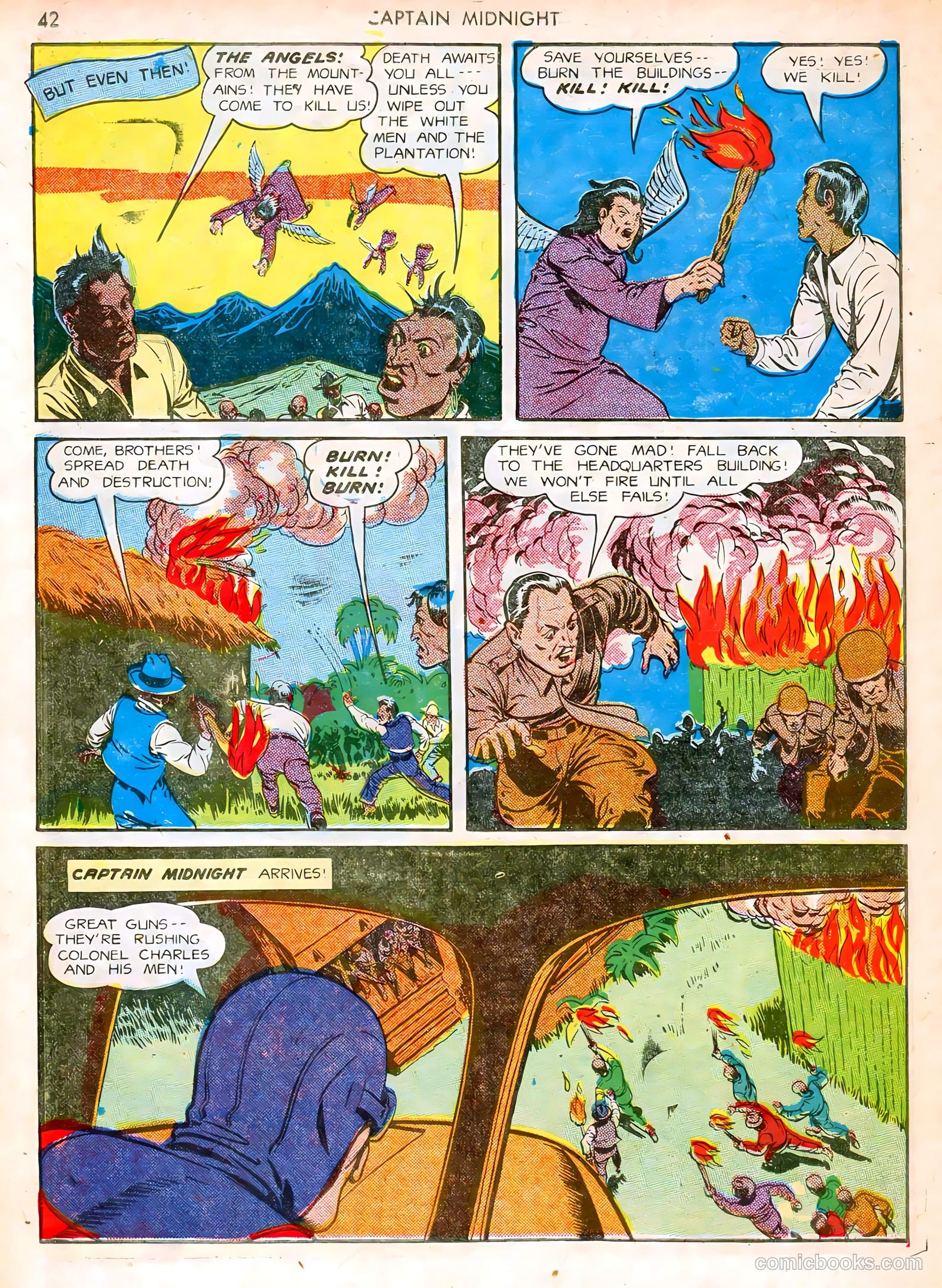 Captain Midnight #12 — page 42 of 68