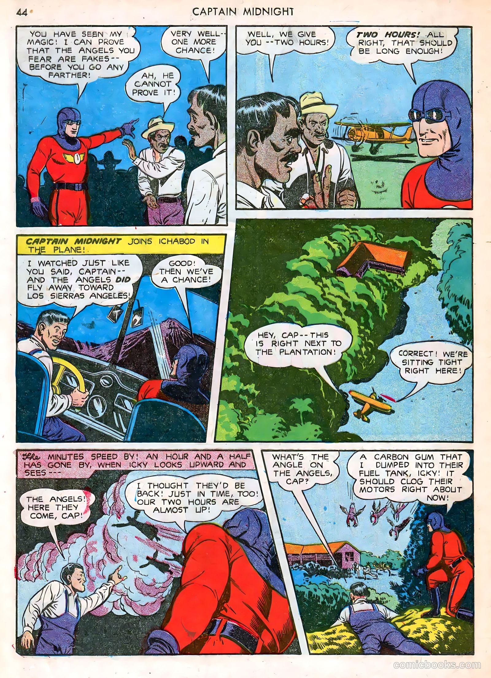 Captain Midnight #12 — page 44 of 68