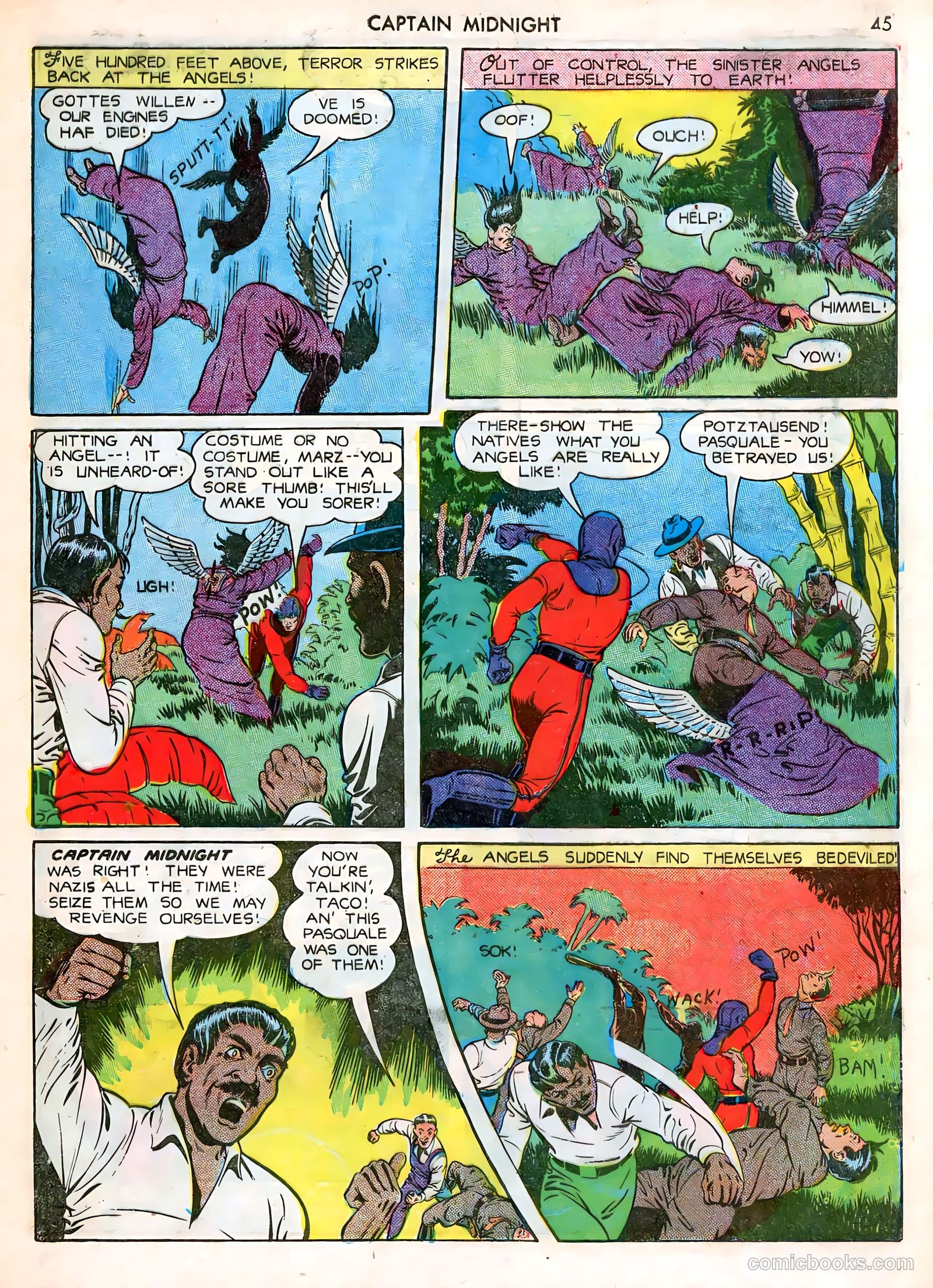 Captain Midnight #12 — page 45 of 68