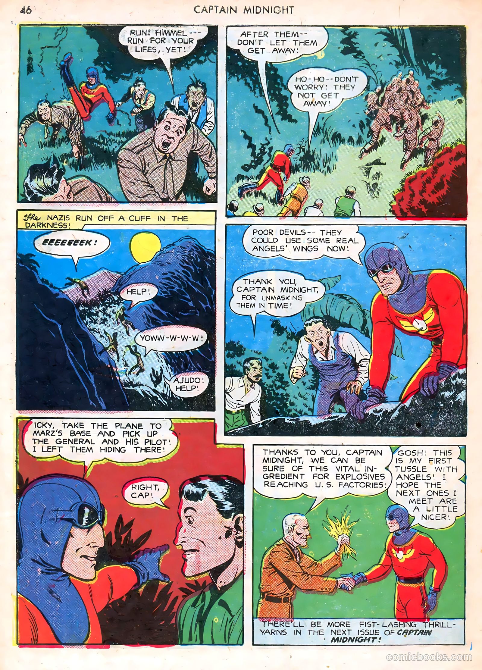 Captain Midnight #12 — page 46 of 68