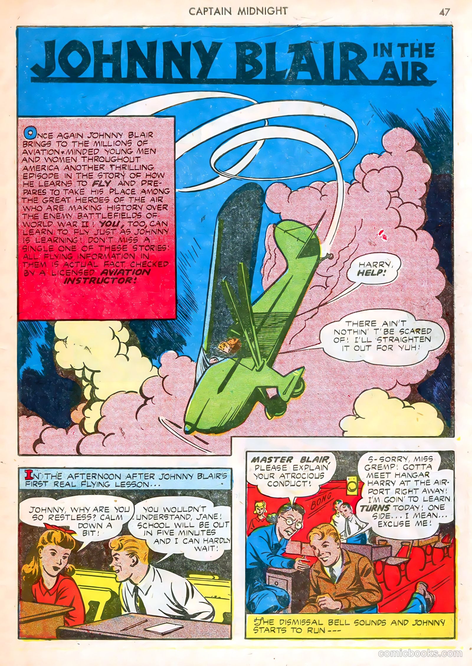 Captain Midnight #12 — page 47 of 68